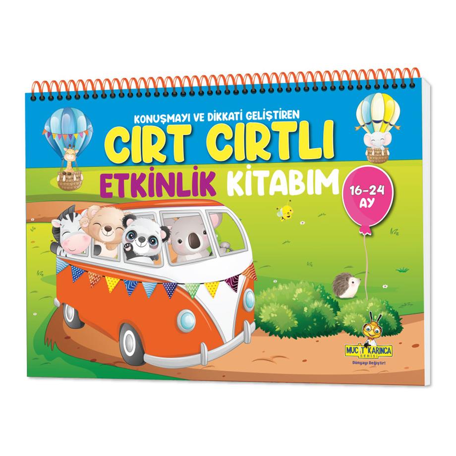 Yükselen Zeka Cırt Cırtlı Etkinlik Kitabım 16-24 Ay
