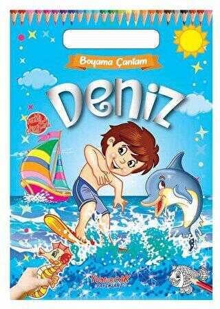 Yumurcak Boyama Çantam - Deniz