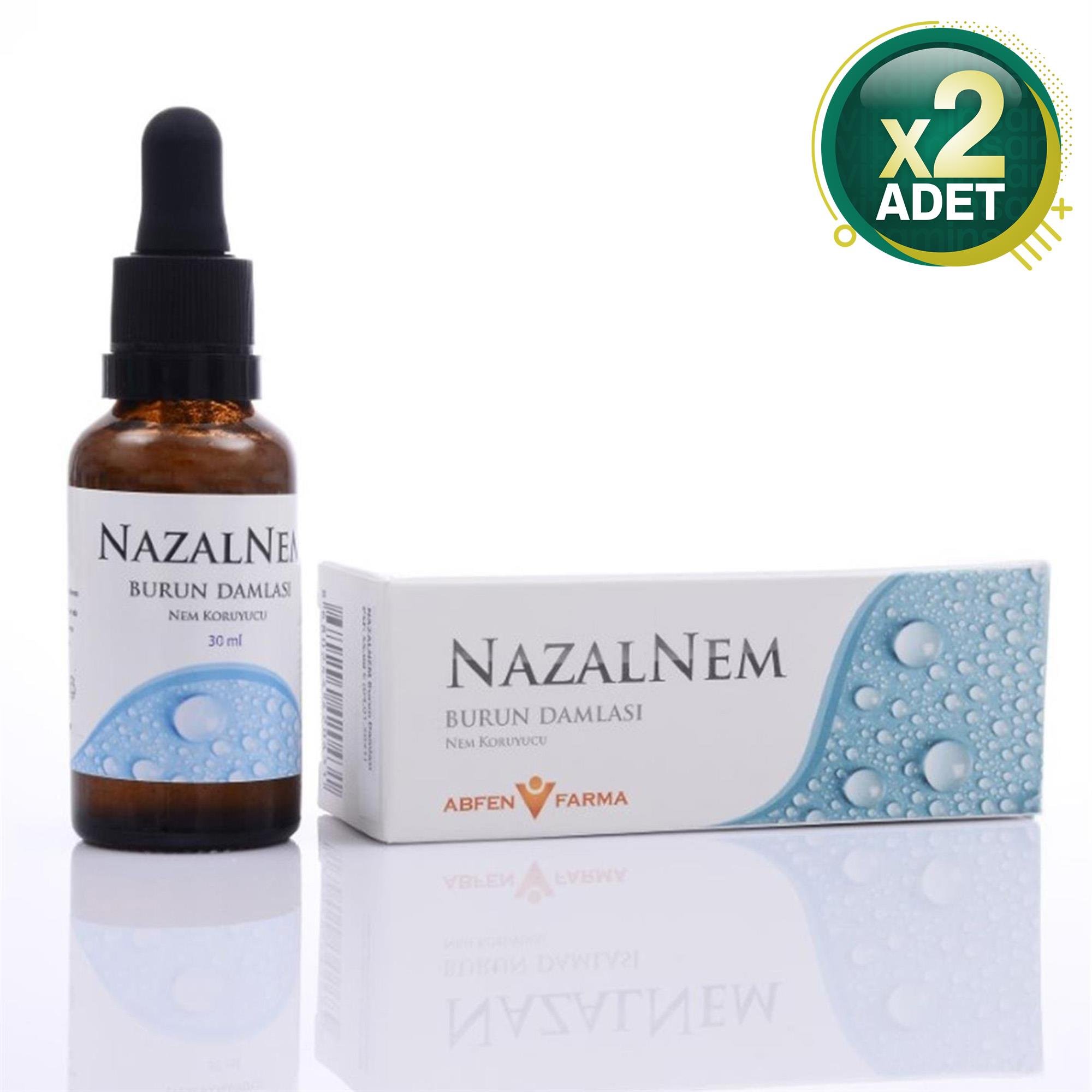 Abfen Nazalnem Burun damlası 30 ml 2 Adet