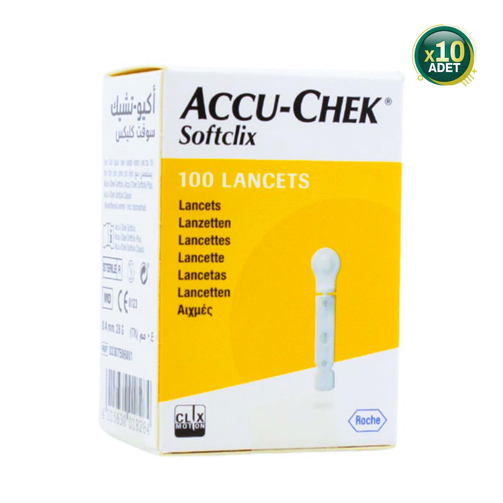 Accu-Chek Softclix Lancets 100'lü 10 Adet