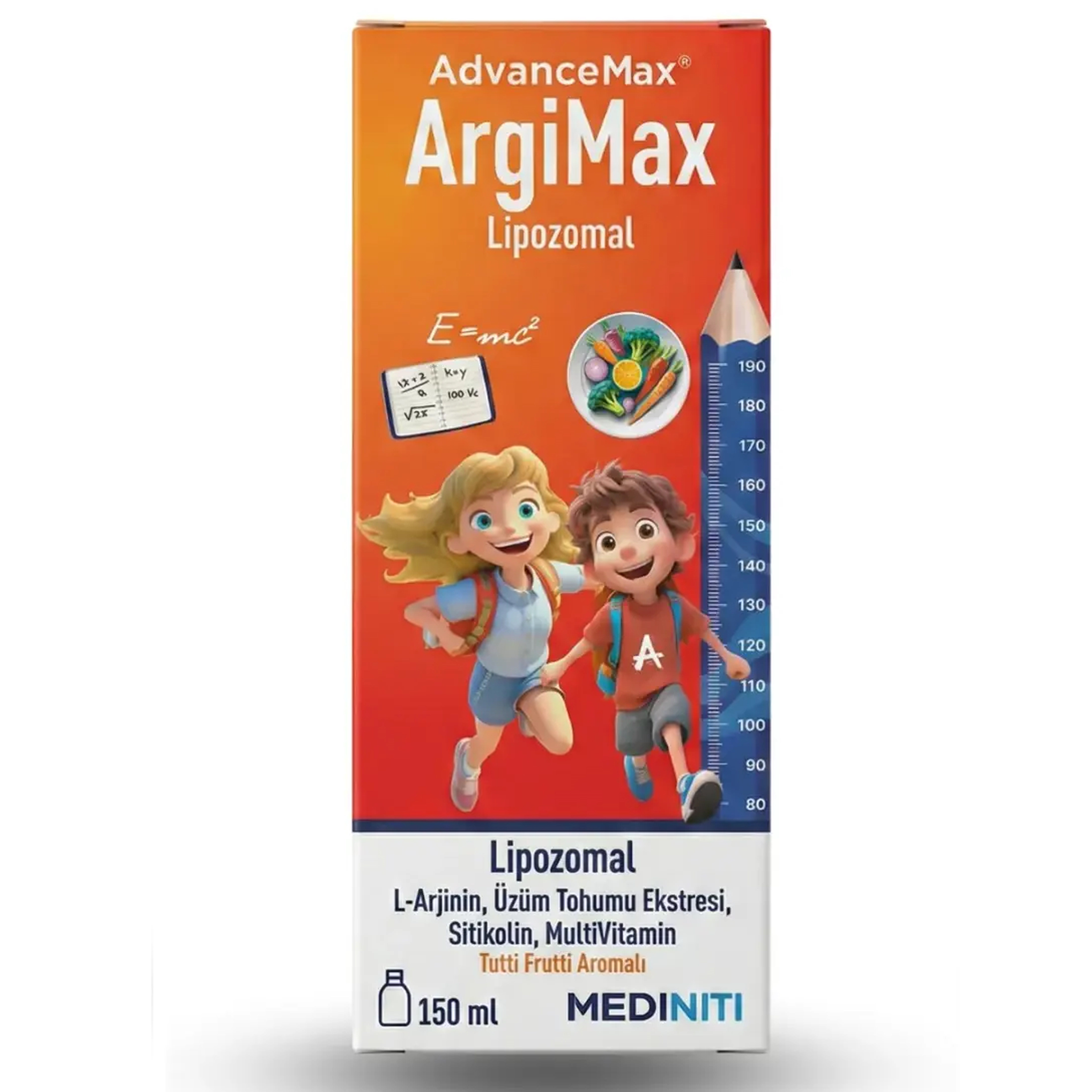 Advancemax Argimax Lipozomal 150 ml Şurup