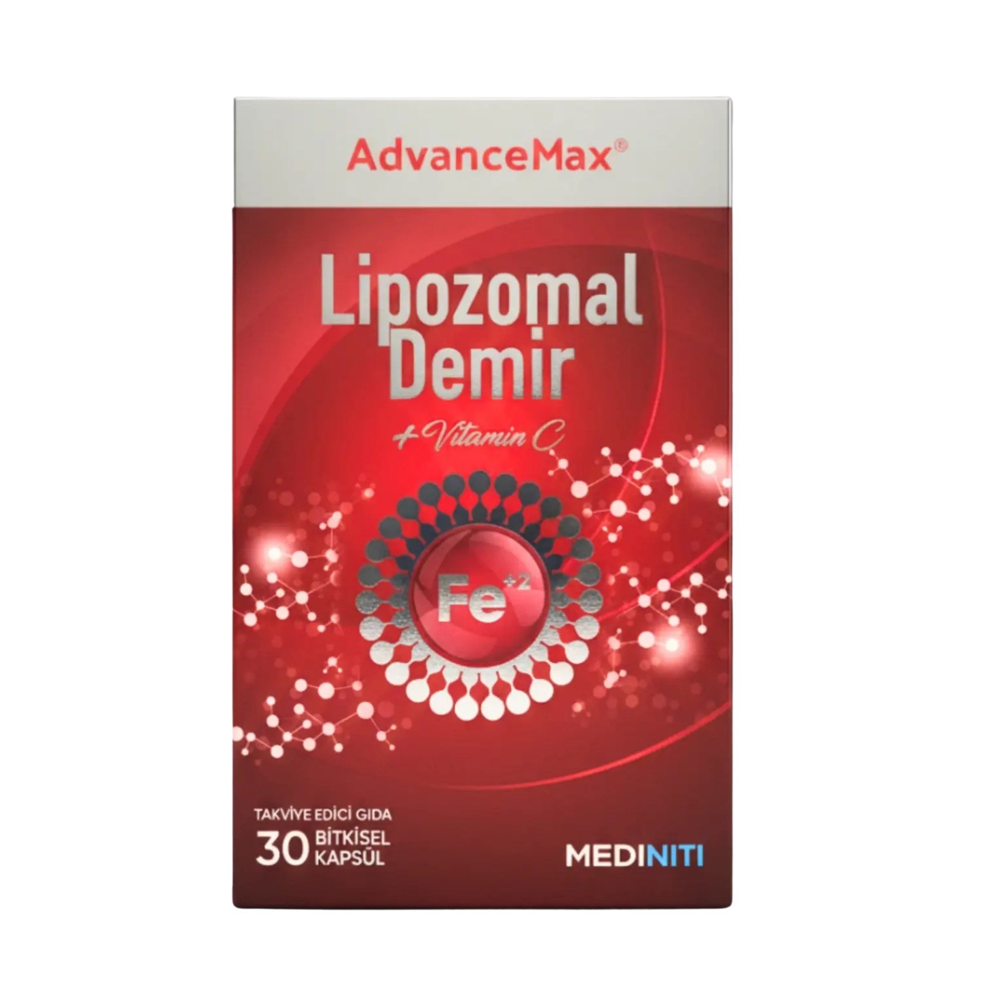Advancemax Lipozomal Demir 30 Kapsül