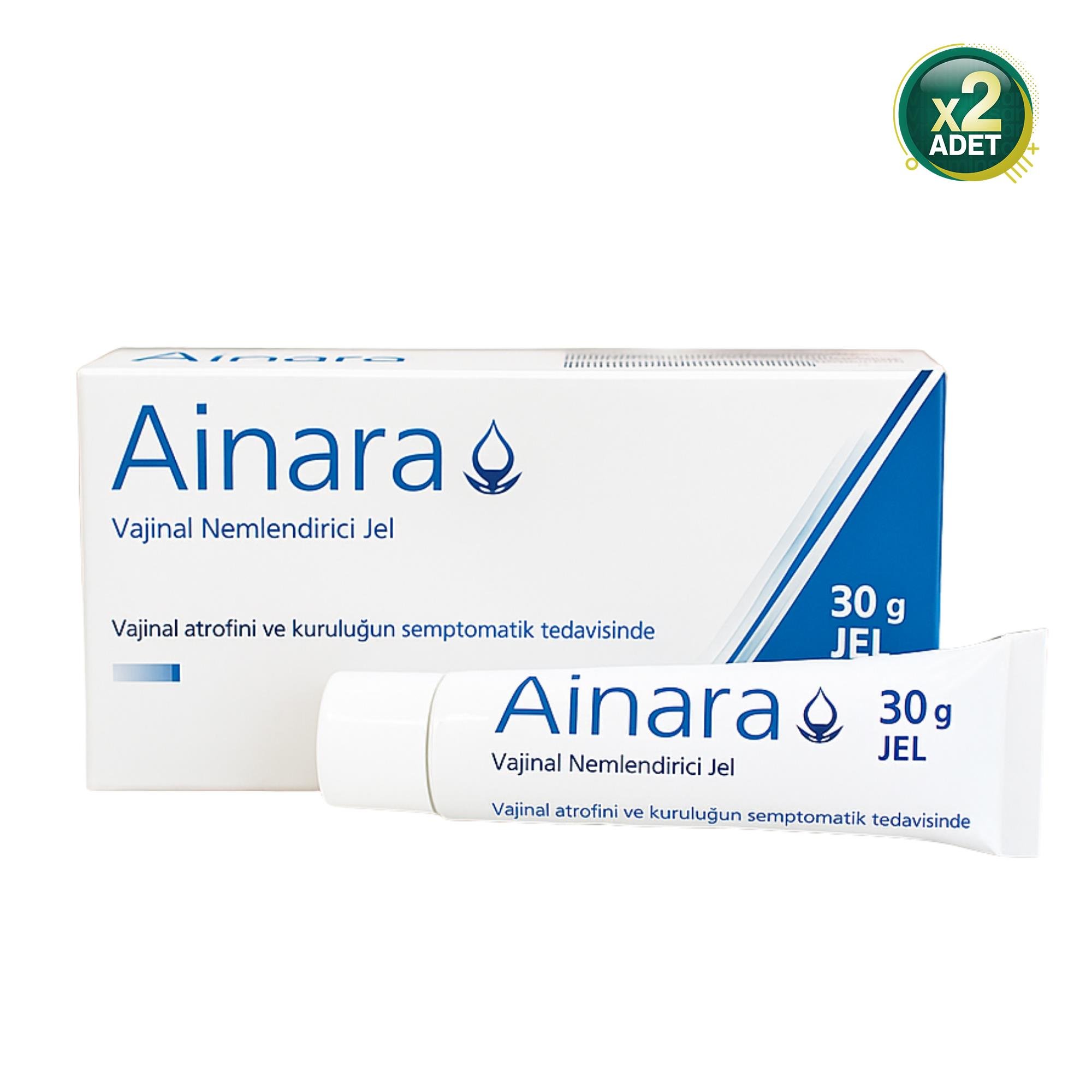Ainara Vajinal Nemlendirici Jel 30 gr 2 Adet