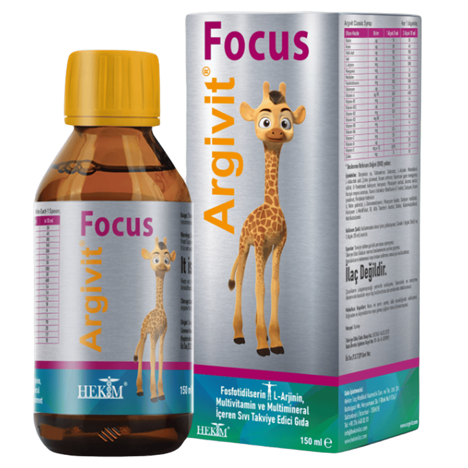 Argivit Focus Takviye Edici Gıda 150 ml