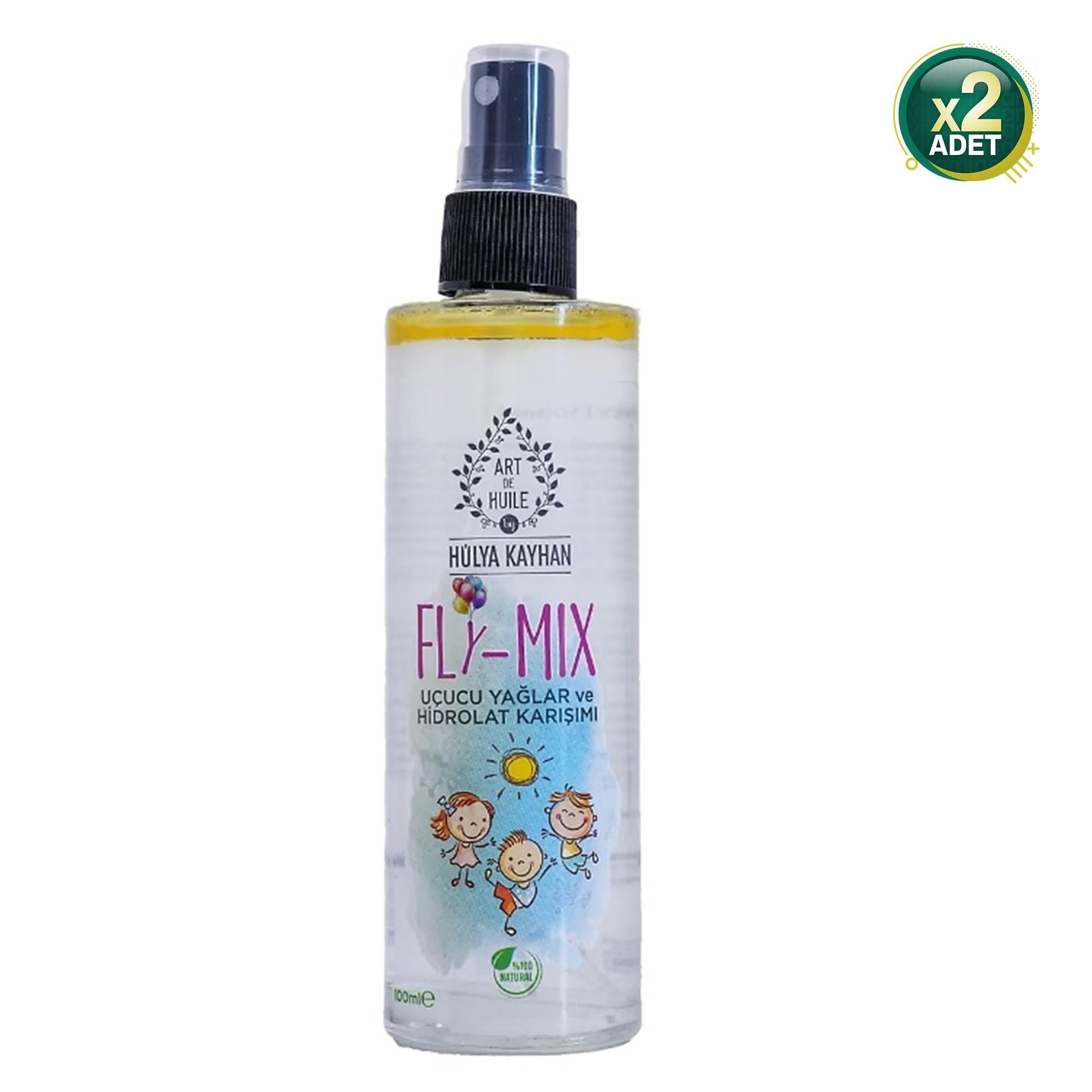 Art De Huile Fly-Mix 120 ml Vücut Spreyi 2 Adet