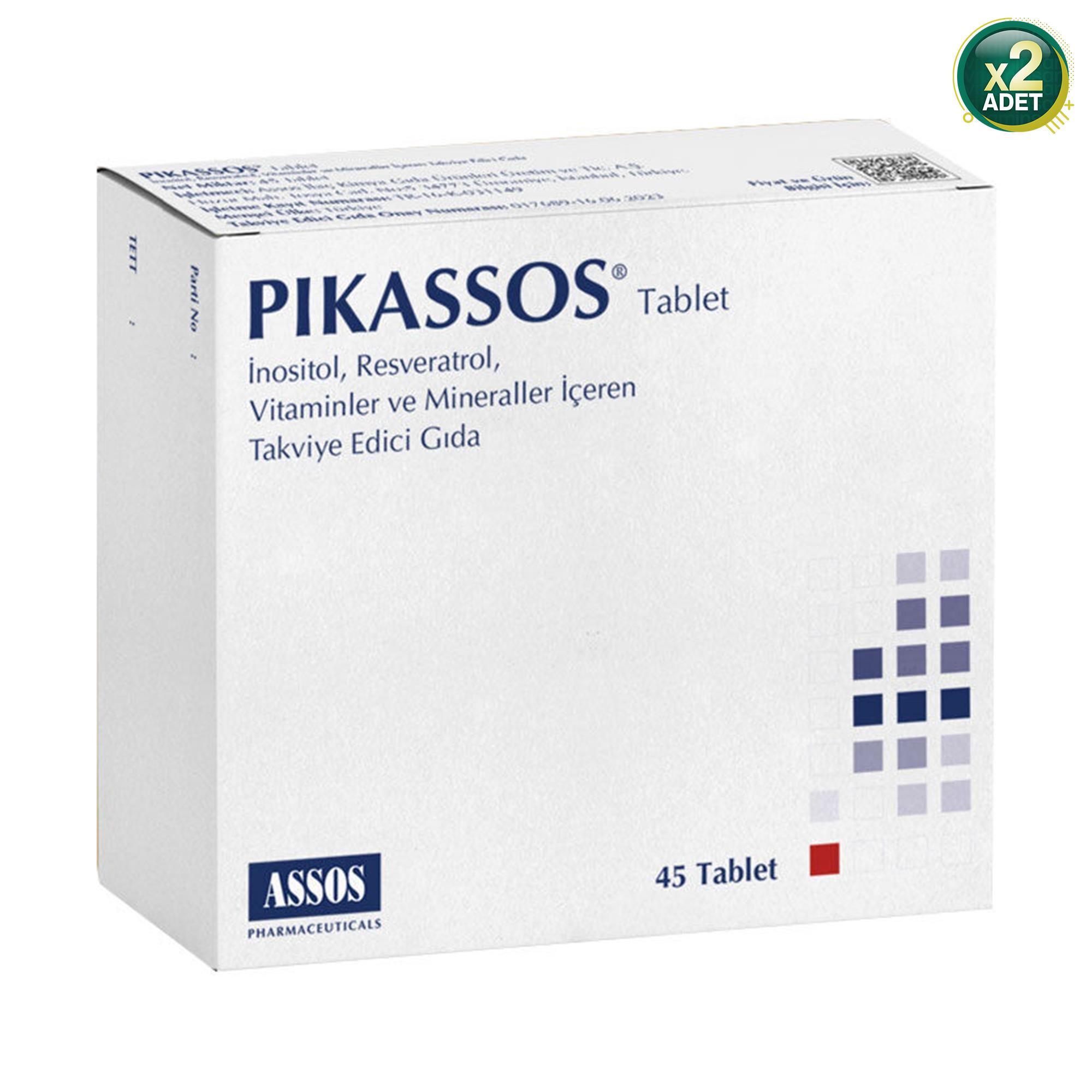 Assos Pikassos 45 Tablet x 2 Adet