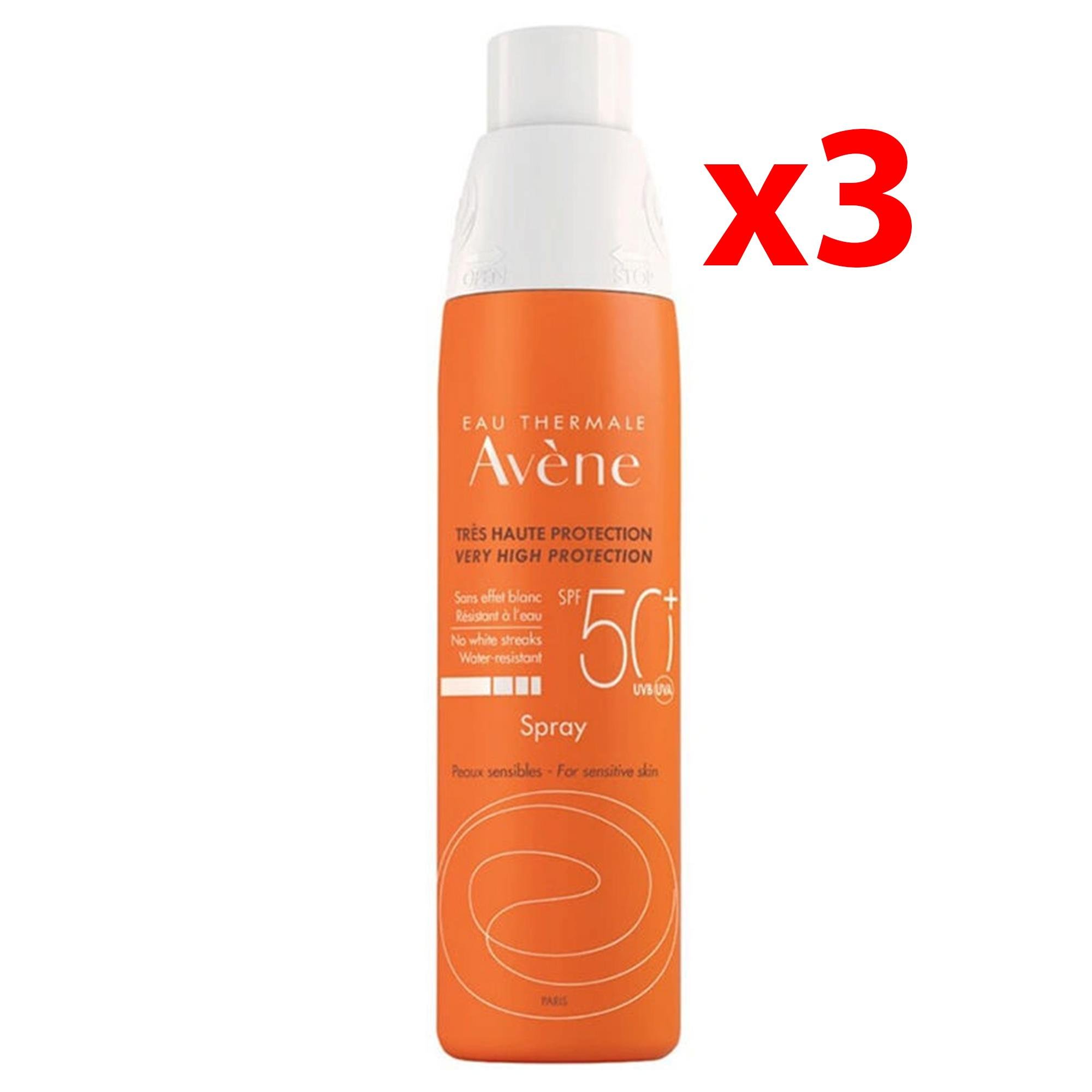 Avene Güneş Spreyi Spf50+ 200ml 3 Adet