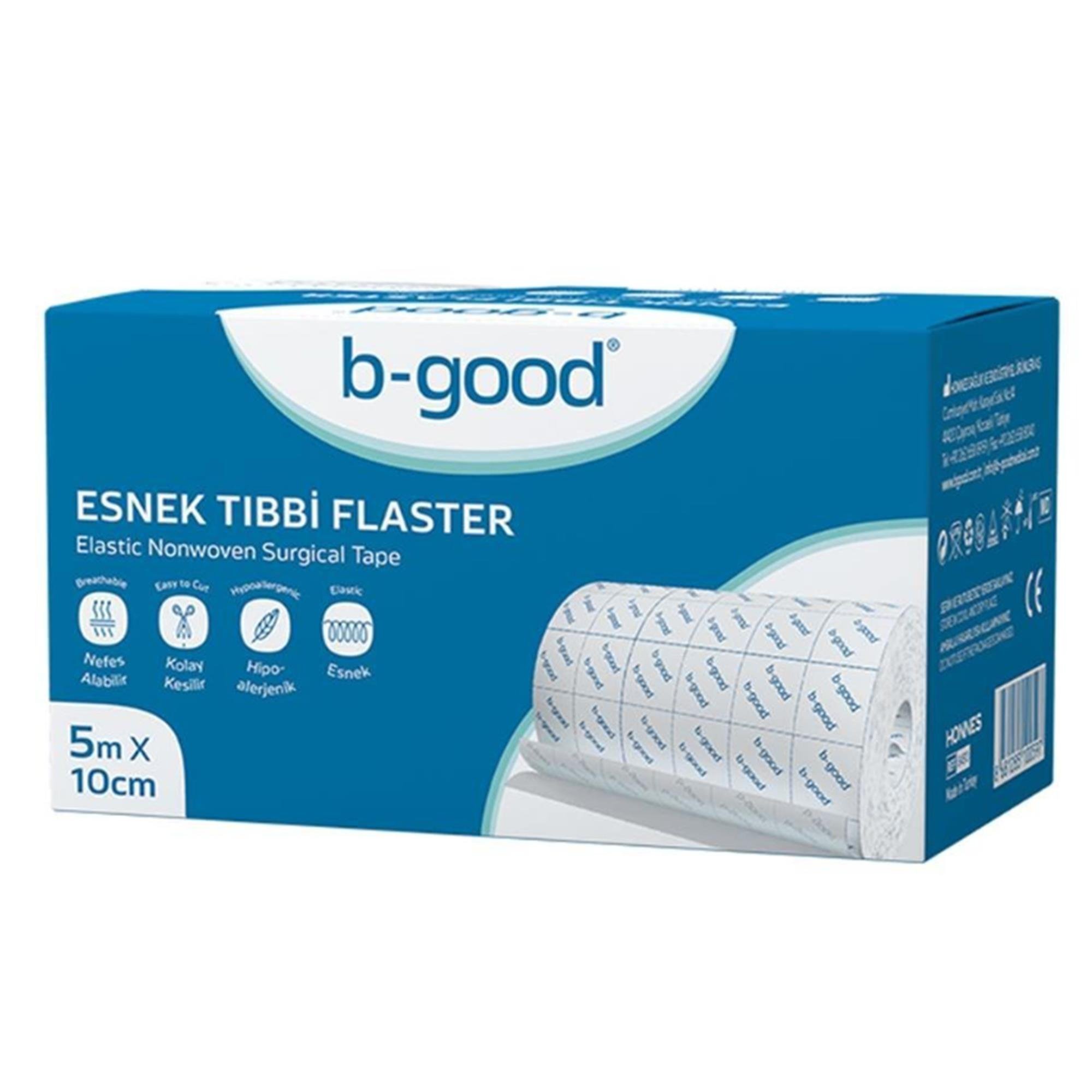 B-Good Fix 5m x 10cm Esnek Tıbbi Flaster