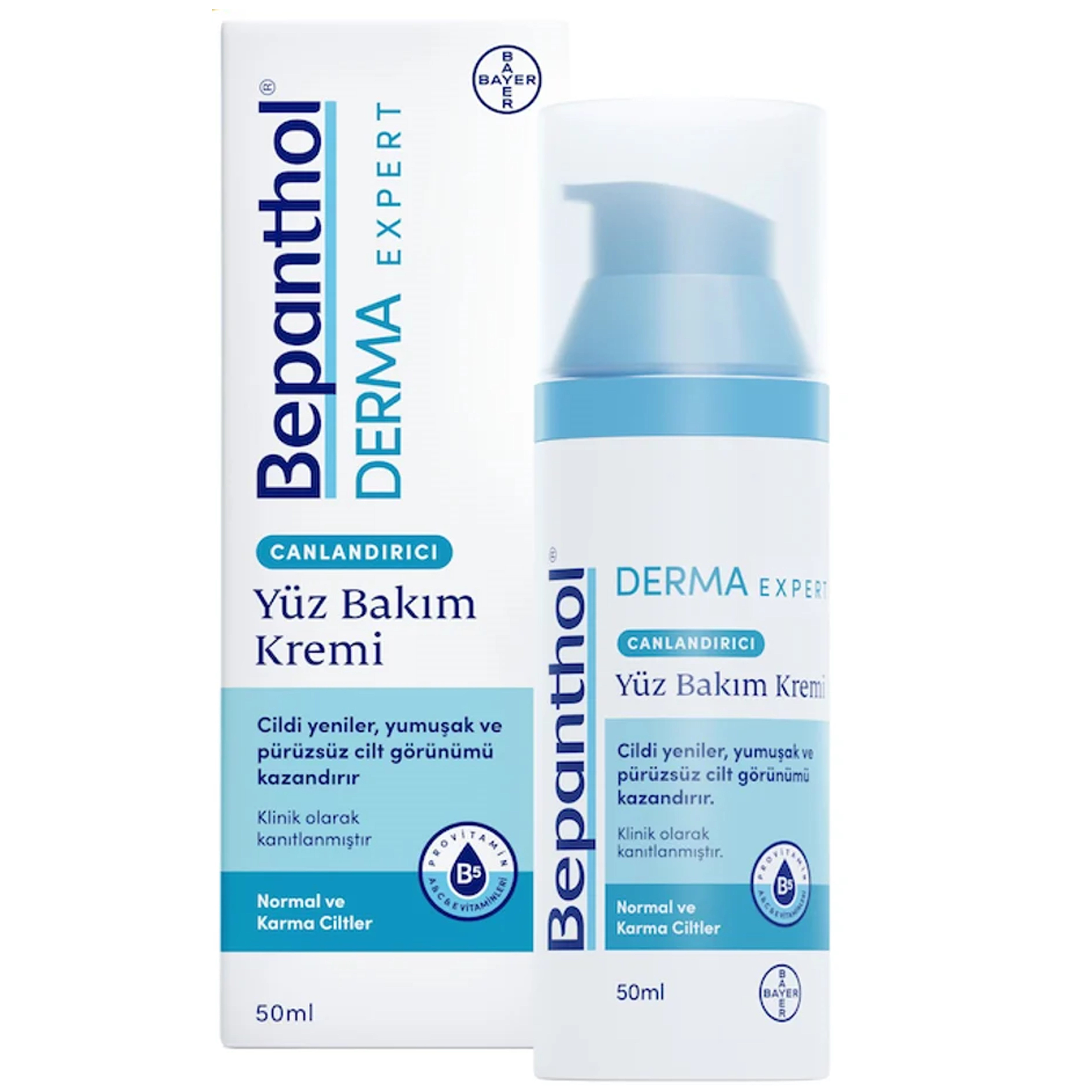 Bepanthol Derma Expert Canlandırıcı 50 ml Nemlendirici Krem