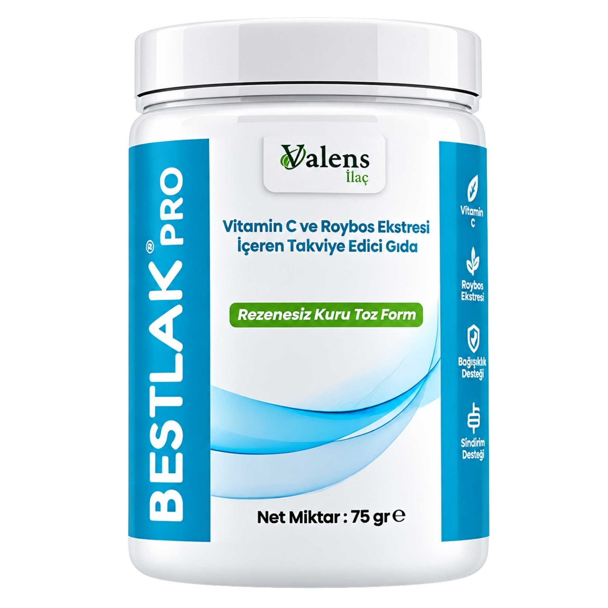 Bestlak Pro Vitamin C Ve Roybos Ekstresi İçeren Takviye Edici Gıda 75Gr