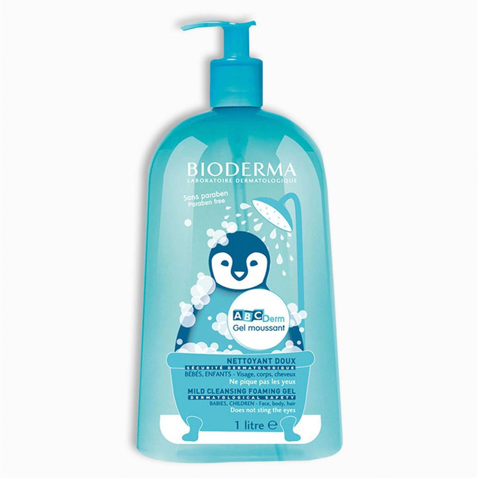 Bioderma ABCDerm Foaming Cleanser Saç ve Vücut Temizleme Jeli 1000 ml