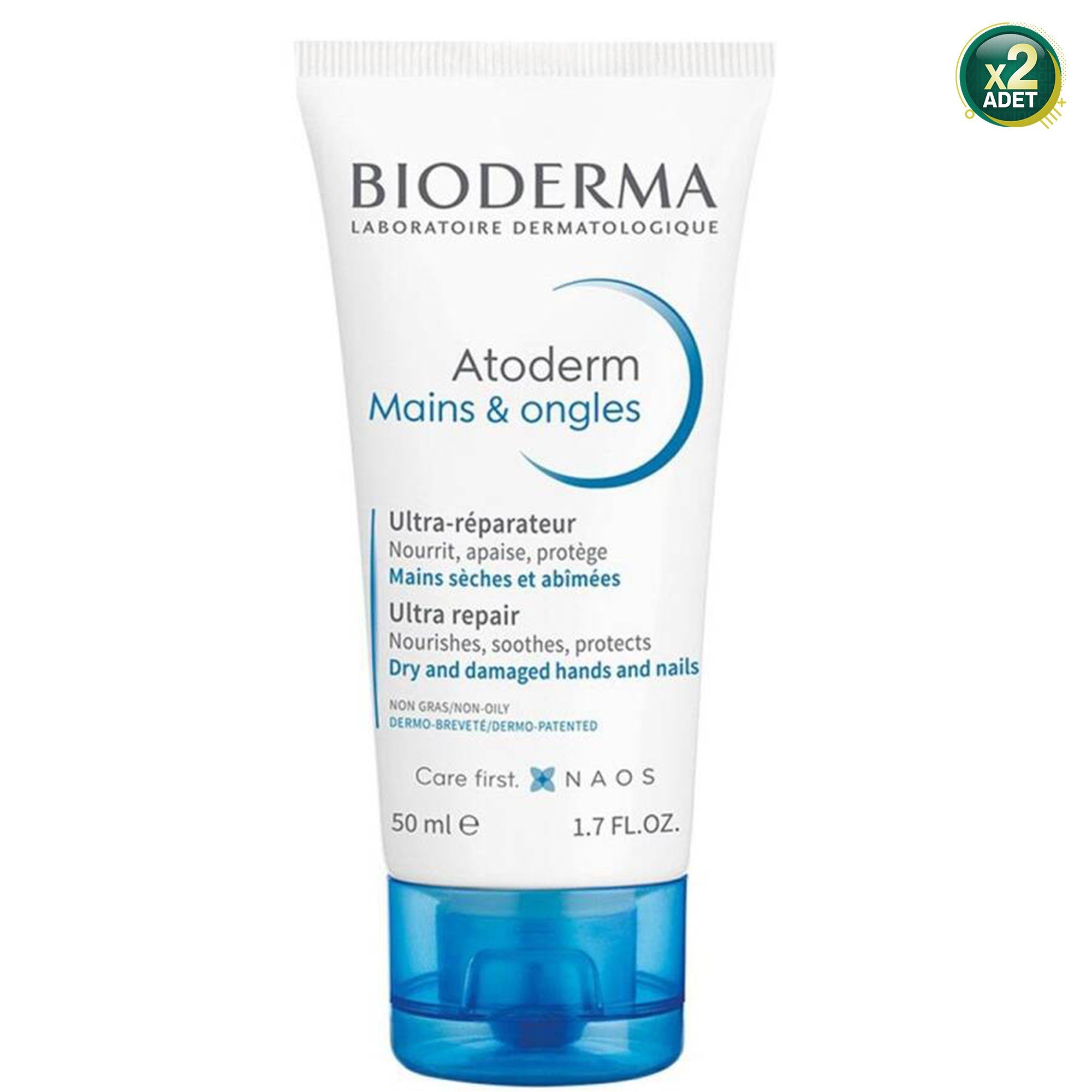 Bioderma Atoderm El ve Tırnak Bakım Kremi 2x50ml İkiz Set