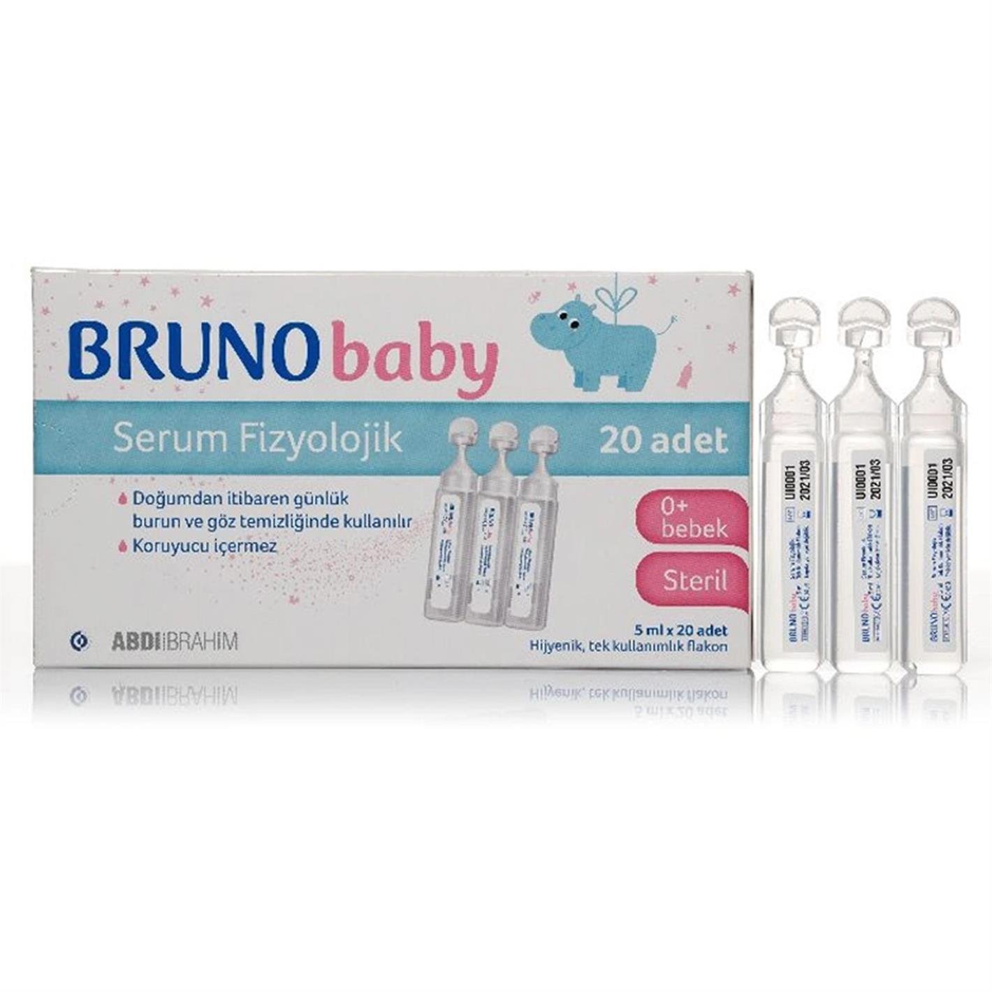 Bruno Baby Serum Damla 5 ml x 20 Adet