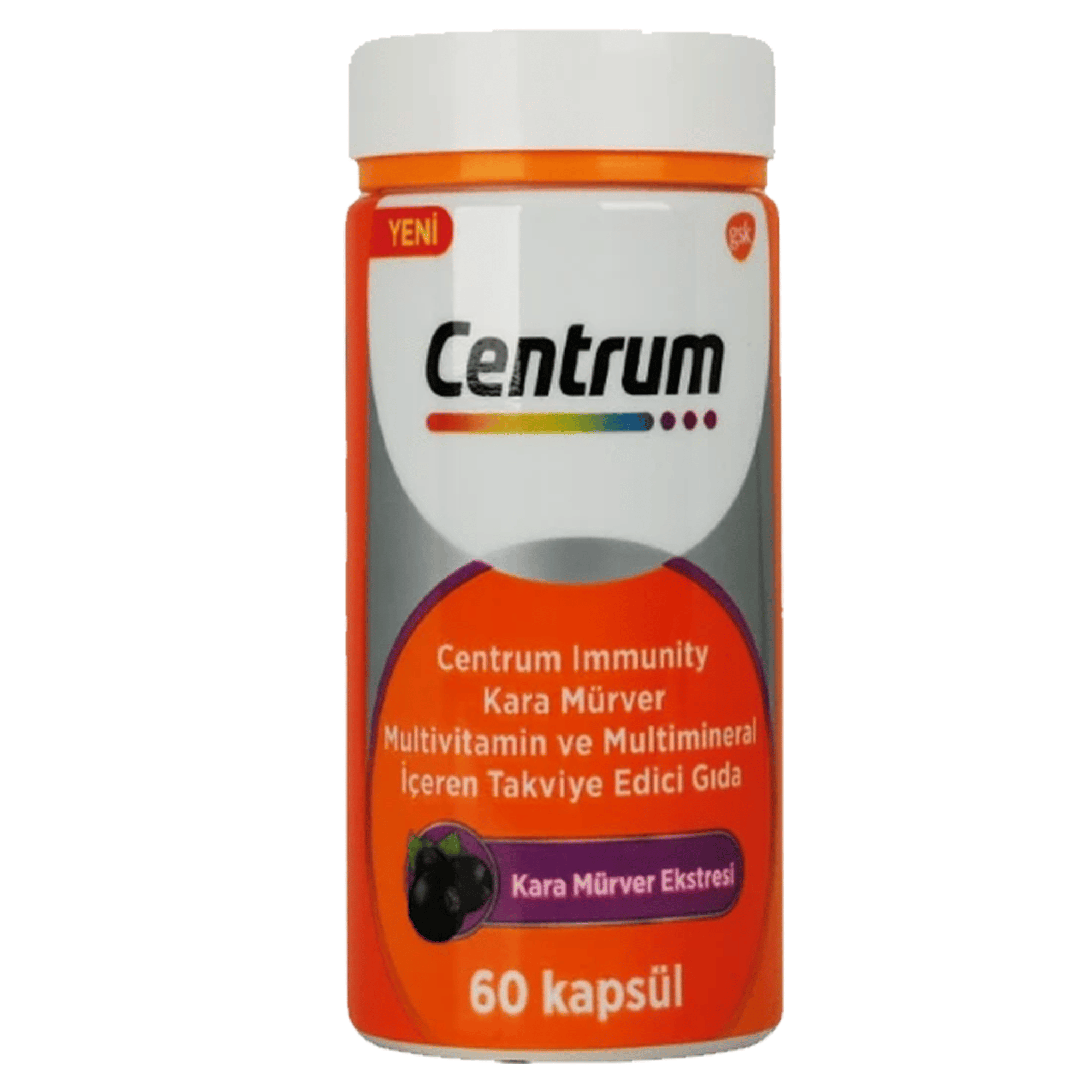 Centrum Immunity Kara Mürver Multivitamin 60 Kapsül