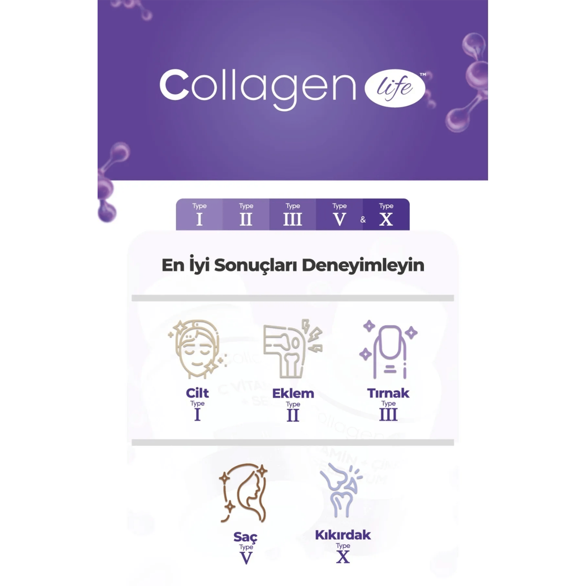 Collagen Life Pro C Vitamin Çinko Selenyum 500 mg 90 Tablet 3 Adet