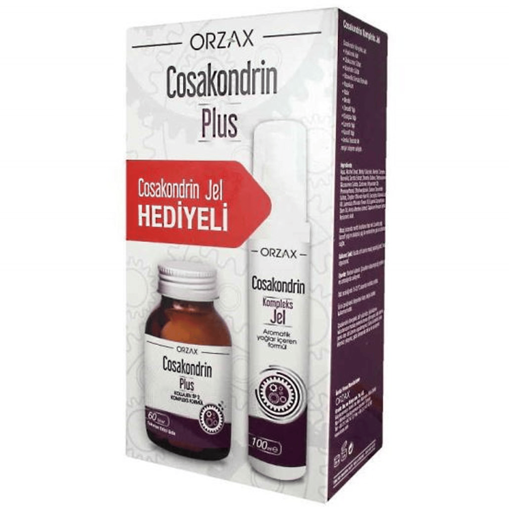 Cosakondrin Plus 60 Tablet + Cosakondrin Jel 100 ml