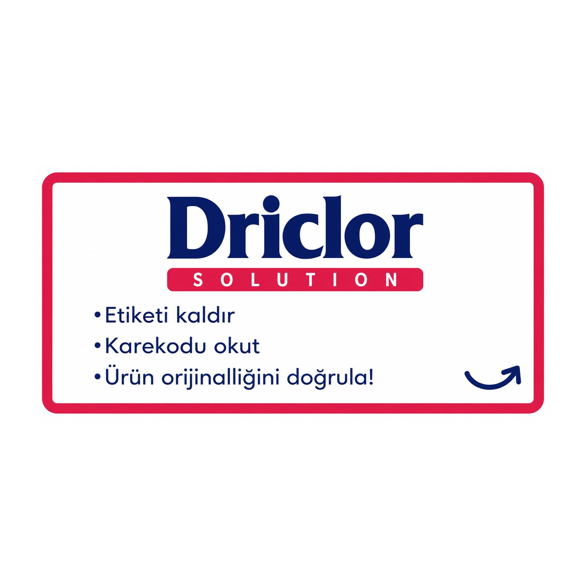 Driclor Antiperspirant 20 ml Roll-On - Karekodlu Yeni Ambalaj
