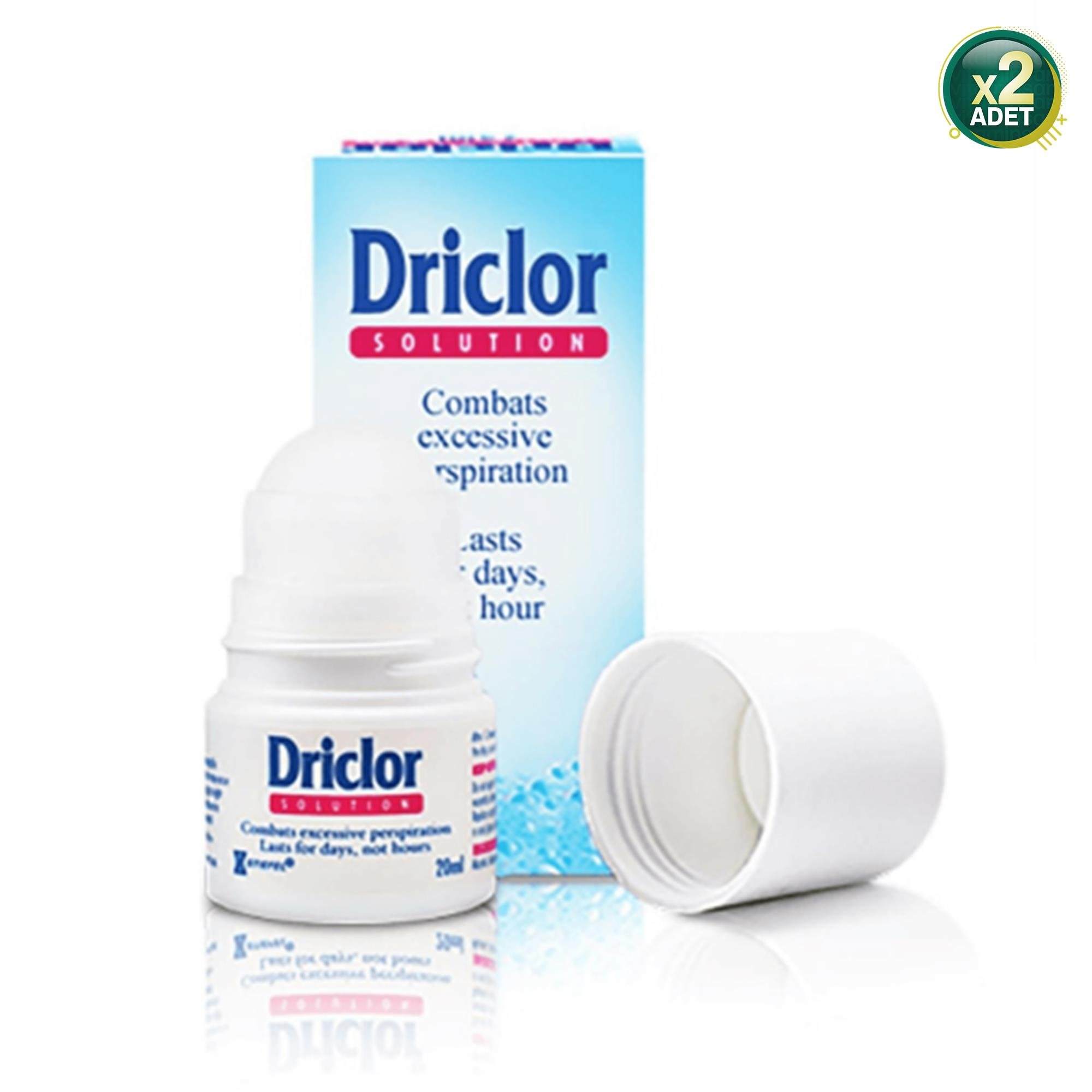 Driclor Terleme Karşıtı Roll On 20 ml 2 Adet