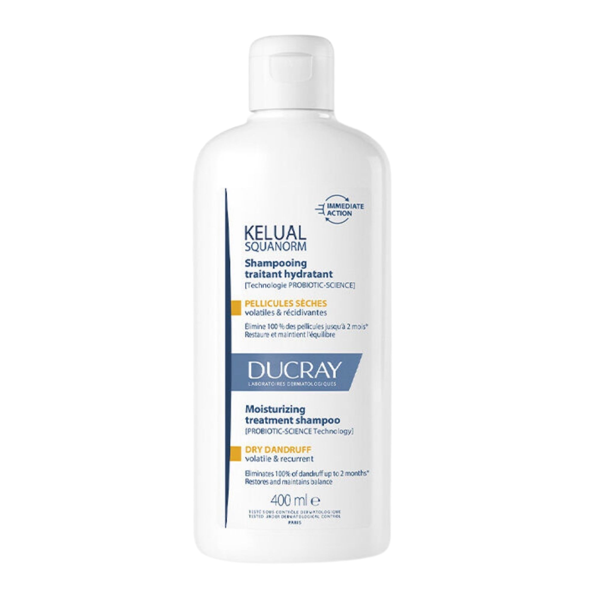 Ducray Kelual Squanorm Kuru Saçlar için 400 ml Kepek Şampuanı