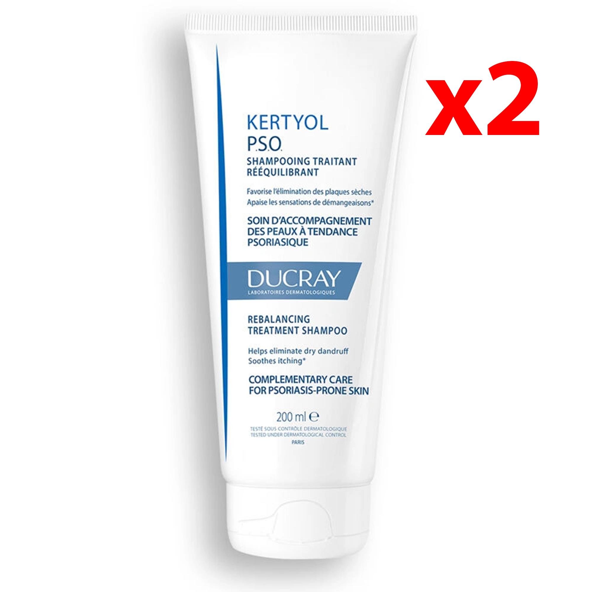 Ducray Kertyol Pso Kepek Karşıtı Bakım Şampuanı 200 ml 2 Adet