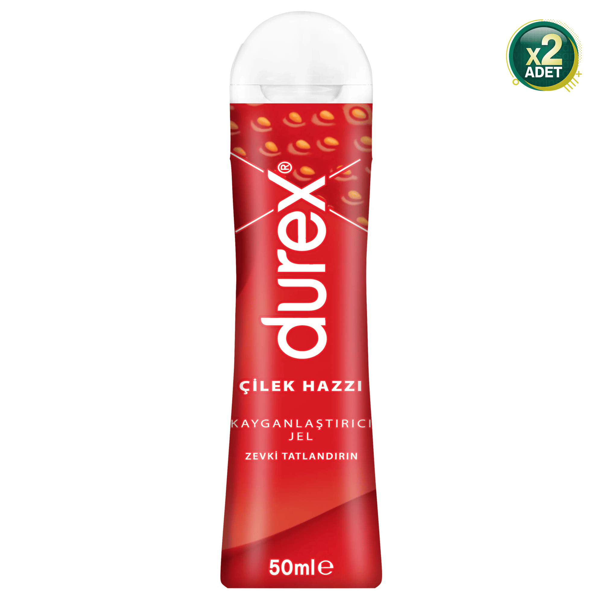 Durex Play Çilek Hazzı Kayganlaştırıcı Jel 50 ml 2 Adet