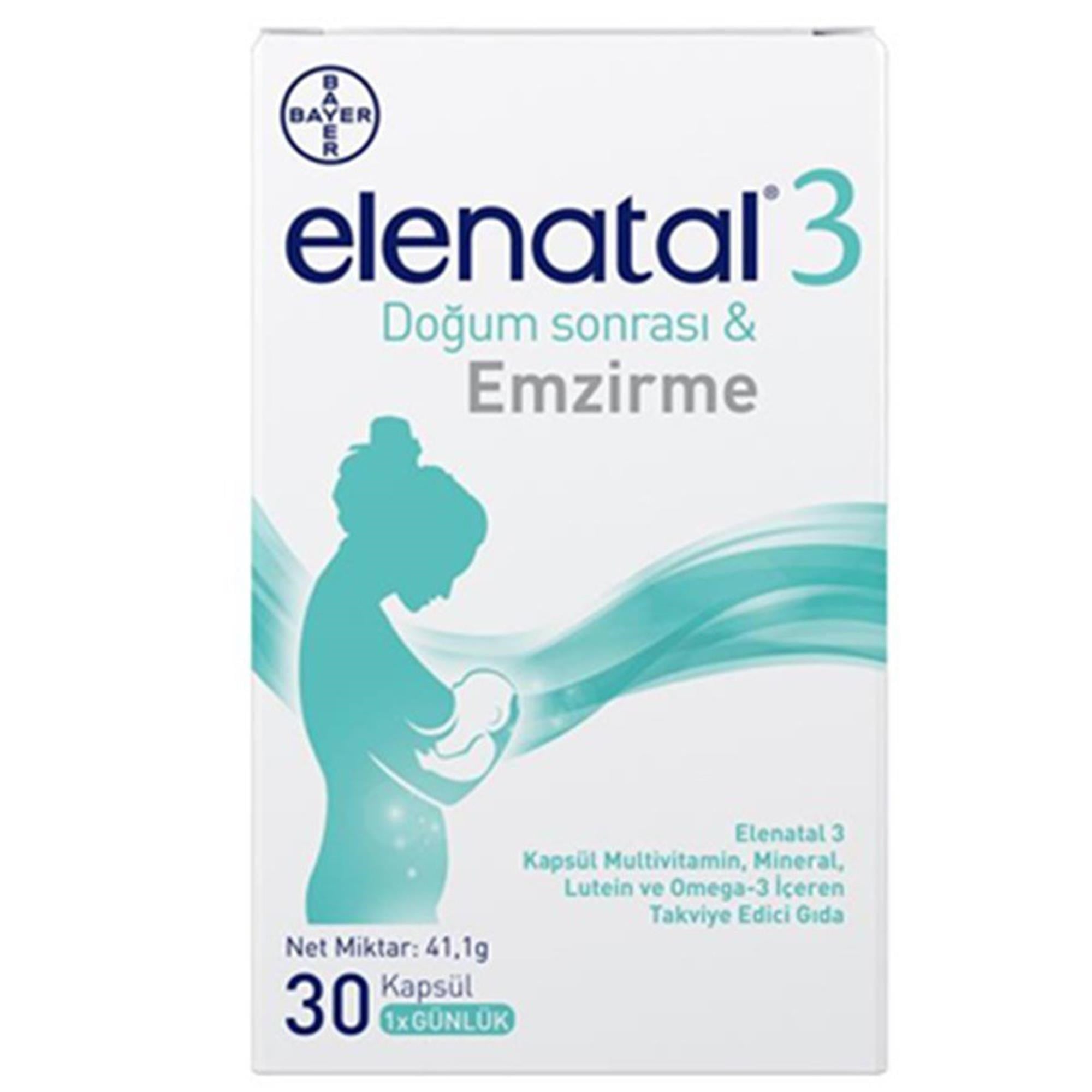 Elenatal 3 30 Kapsül