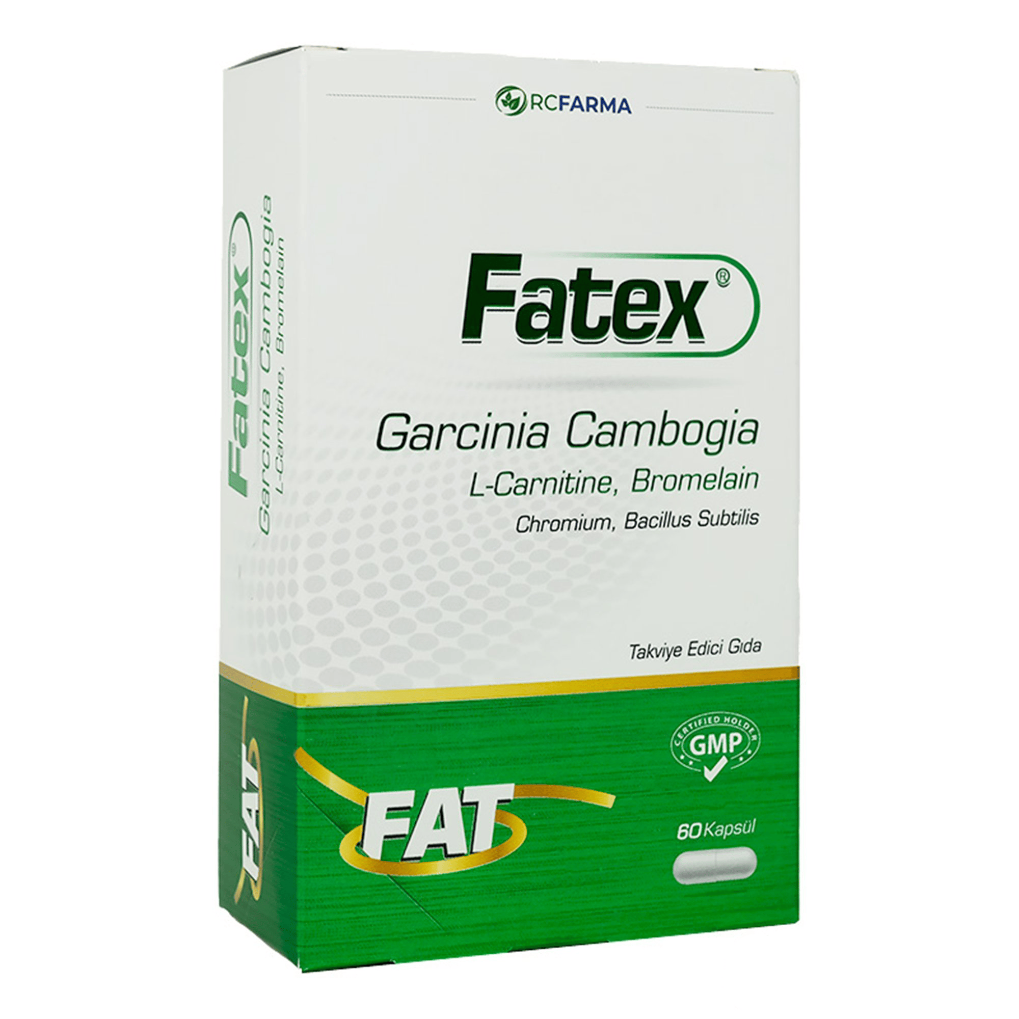 Fatex Garcinia Cambogia L-Carnitine - Chromium 60 Kapsül