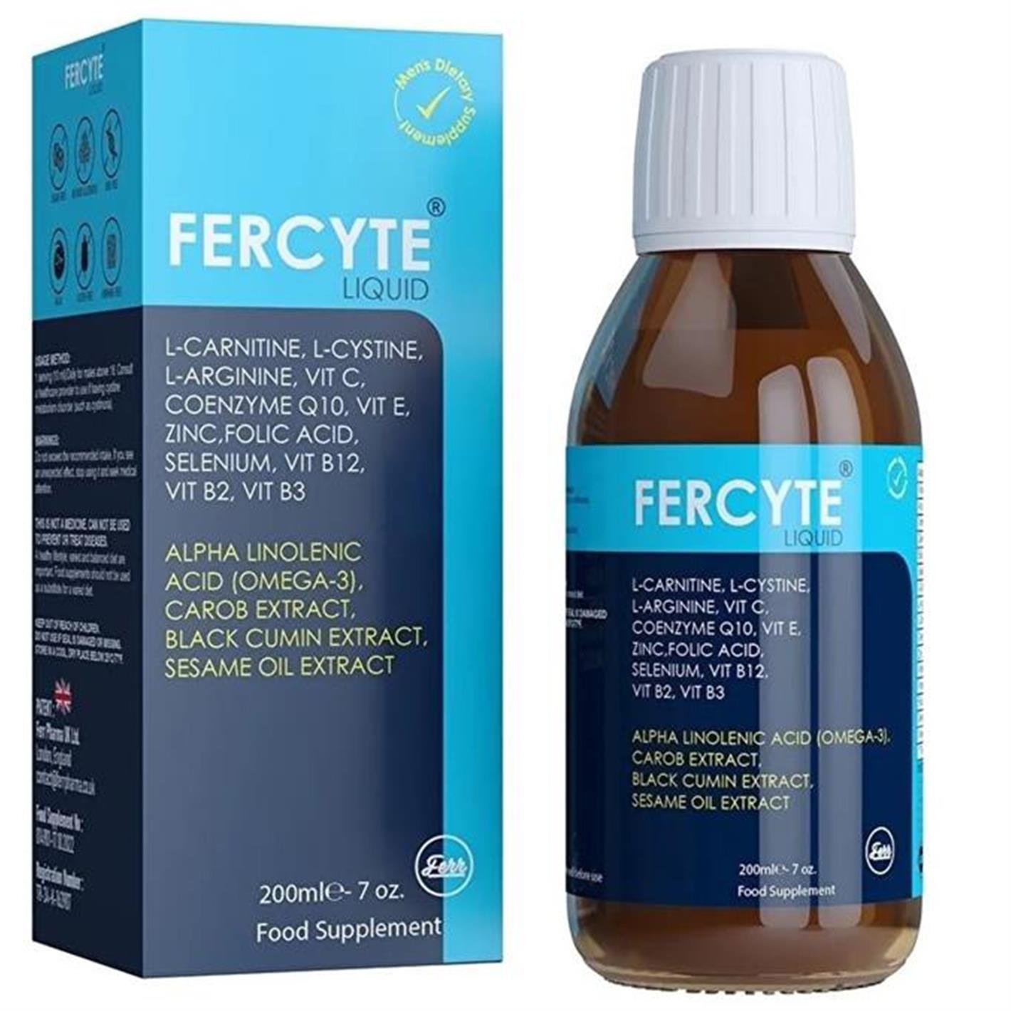 Ferr Pharma Fercyte Liquid 200 ml