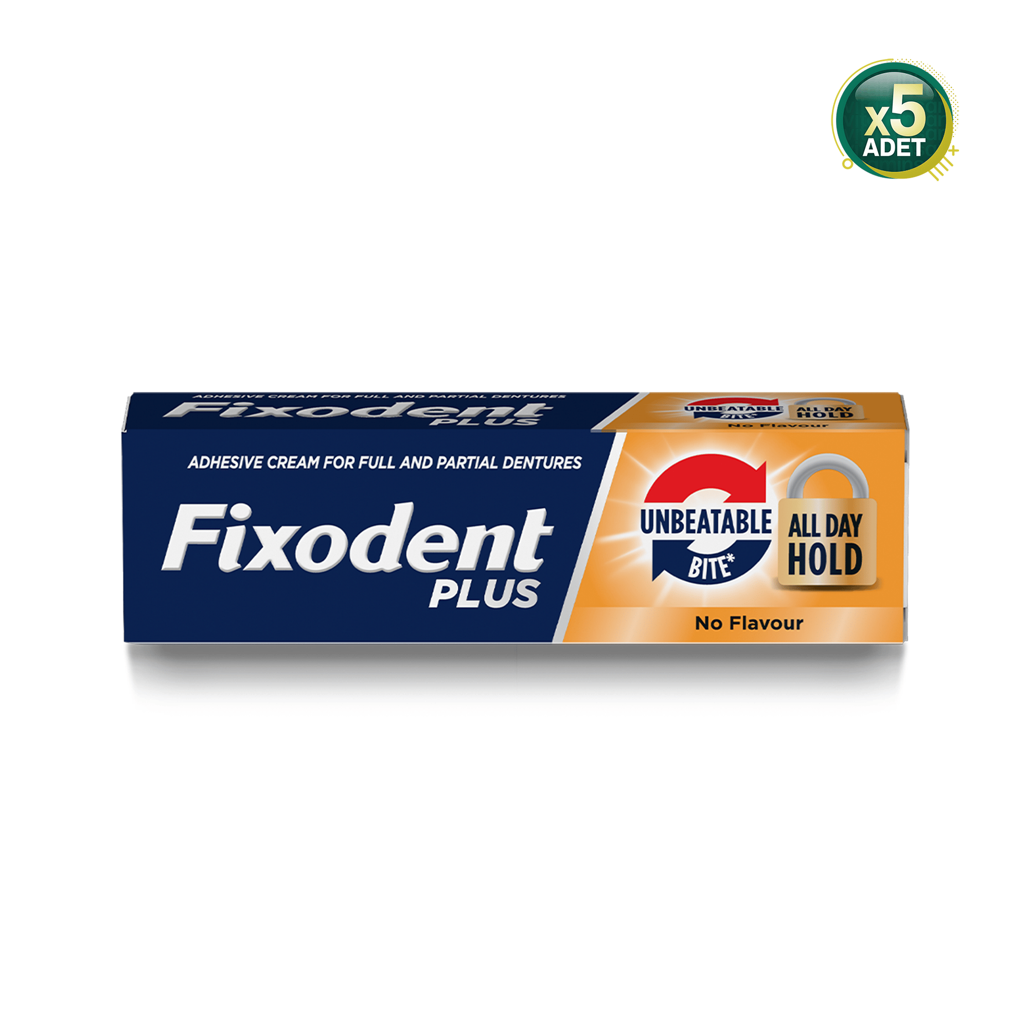 Fixodent Plus Best Hold Güçlü Tutuş 40 gr 5 Adet