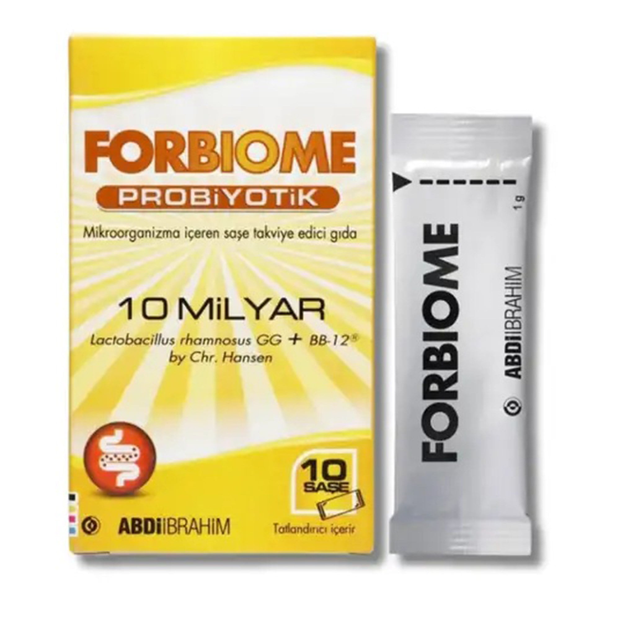 Forbiome Probiyotik 10 Saşe
