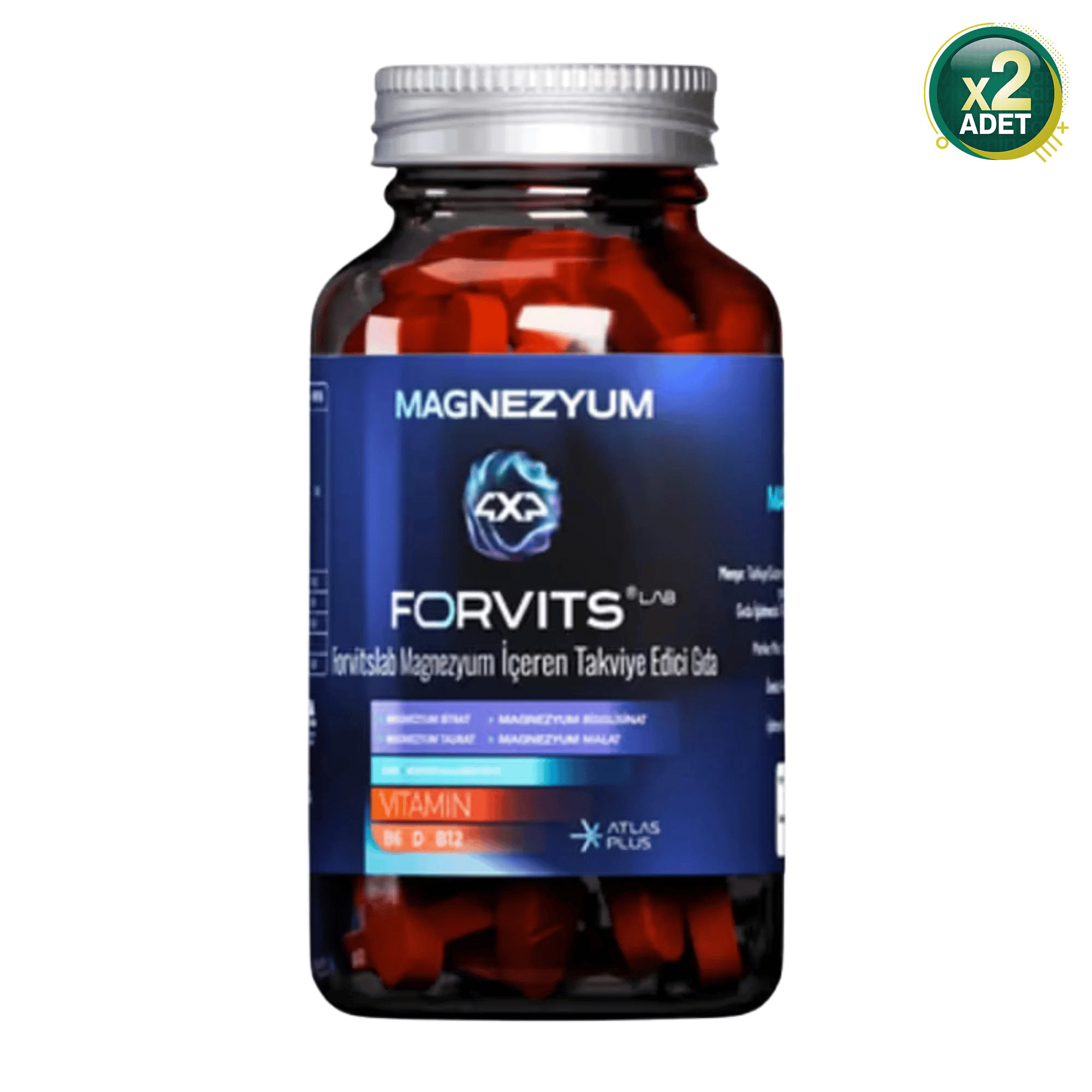 Forvits Lab Magnezyum 60 Tablet 2'li Paket