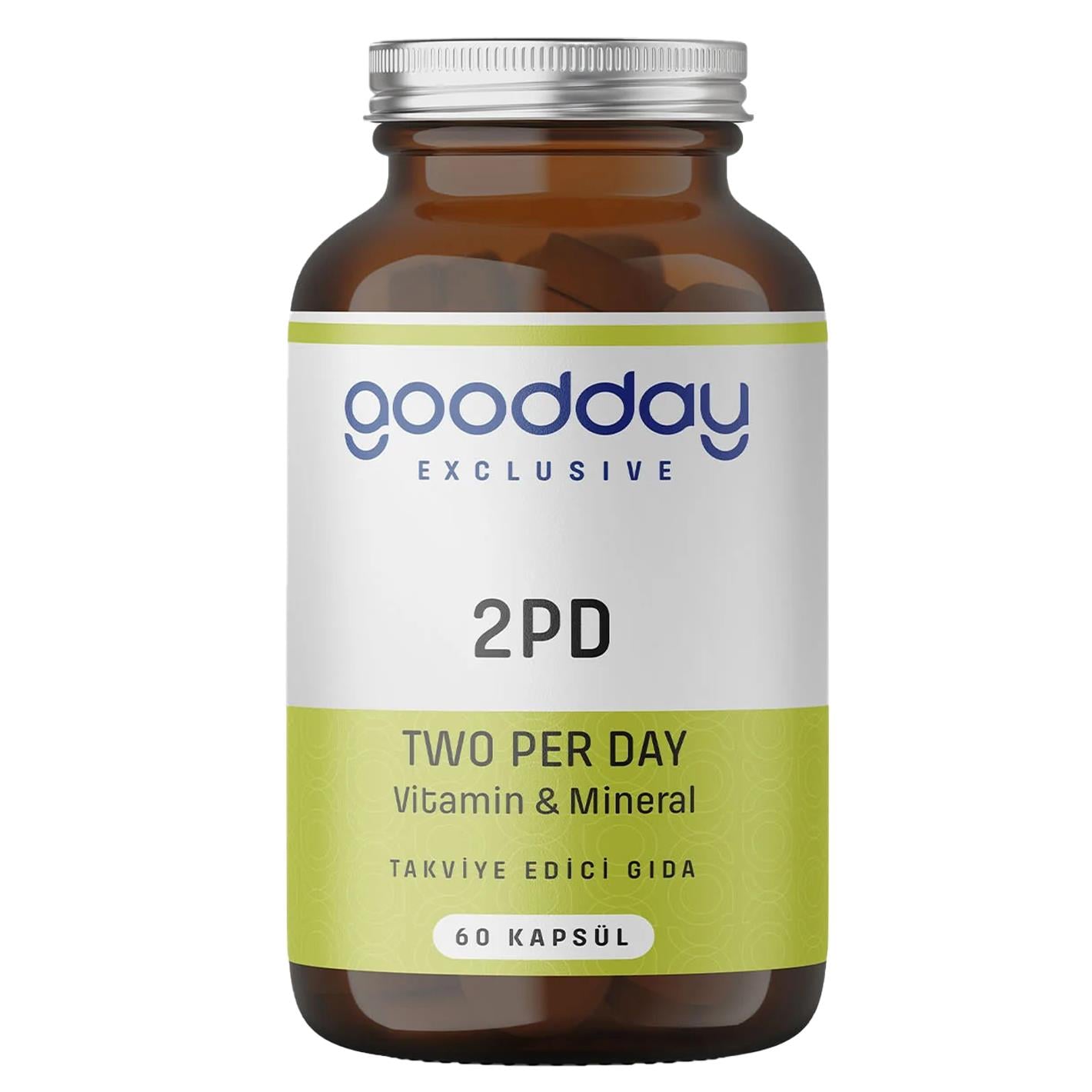 Goodday 2PD Two Per Day 60 Kapsül