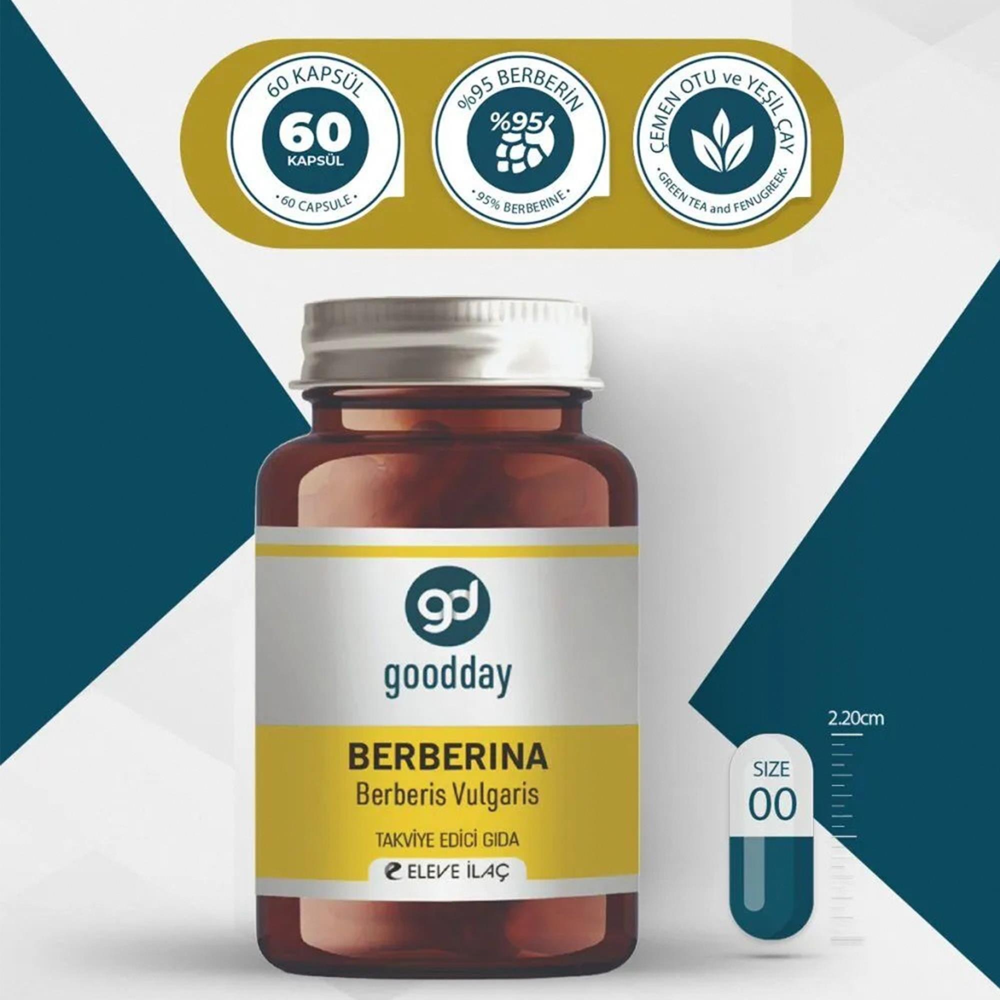 Goodday Berberina 60 Kapsül