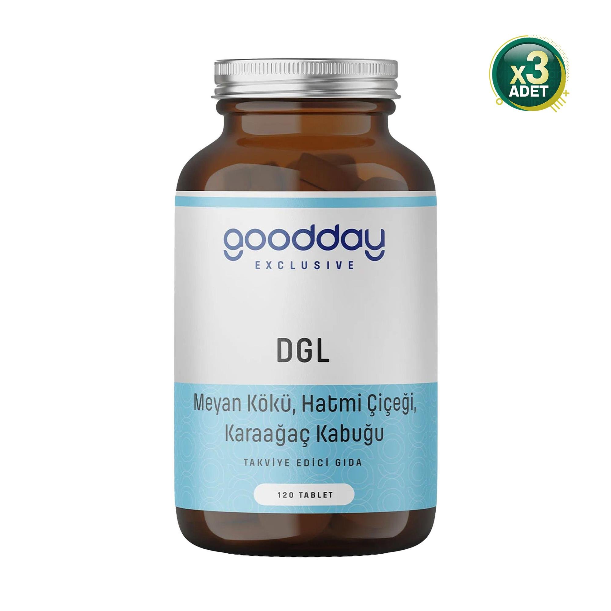 Goodday DGL 120 Tablet 3 Adet