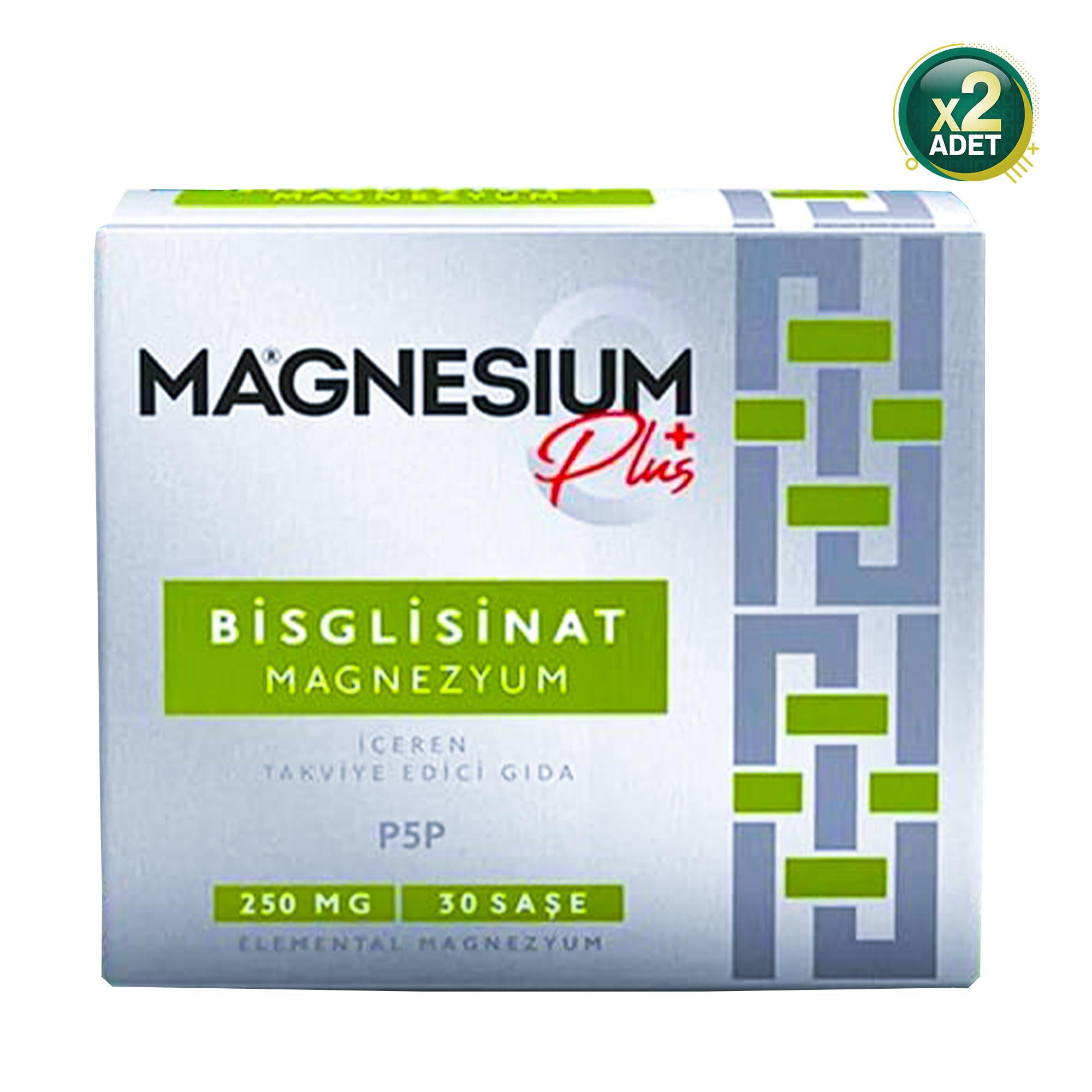 Goodday Magnesium Plus Bisglisinat 30 Saşe 2 Adet