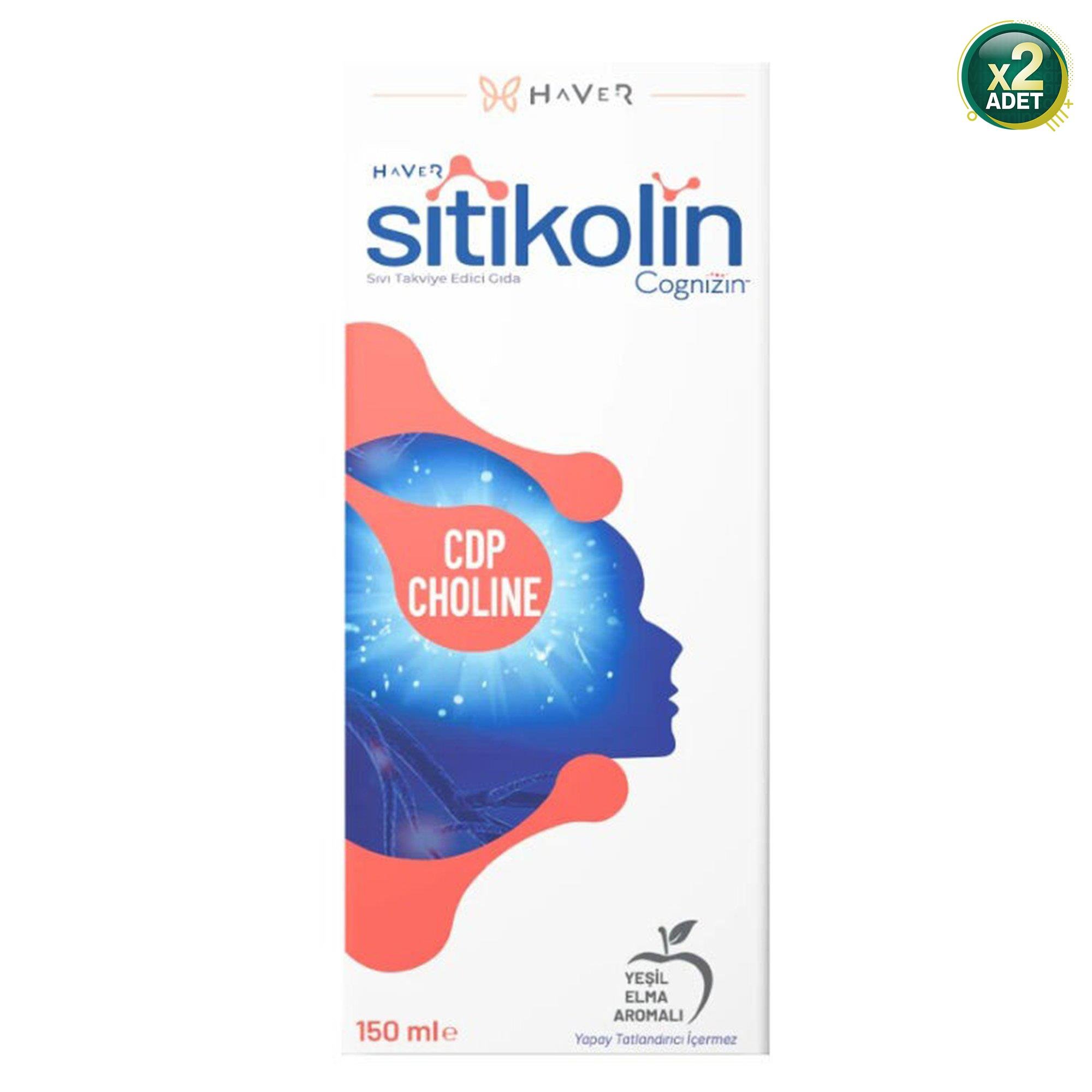 Haver Sitikolin 150 ml 2 Adet