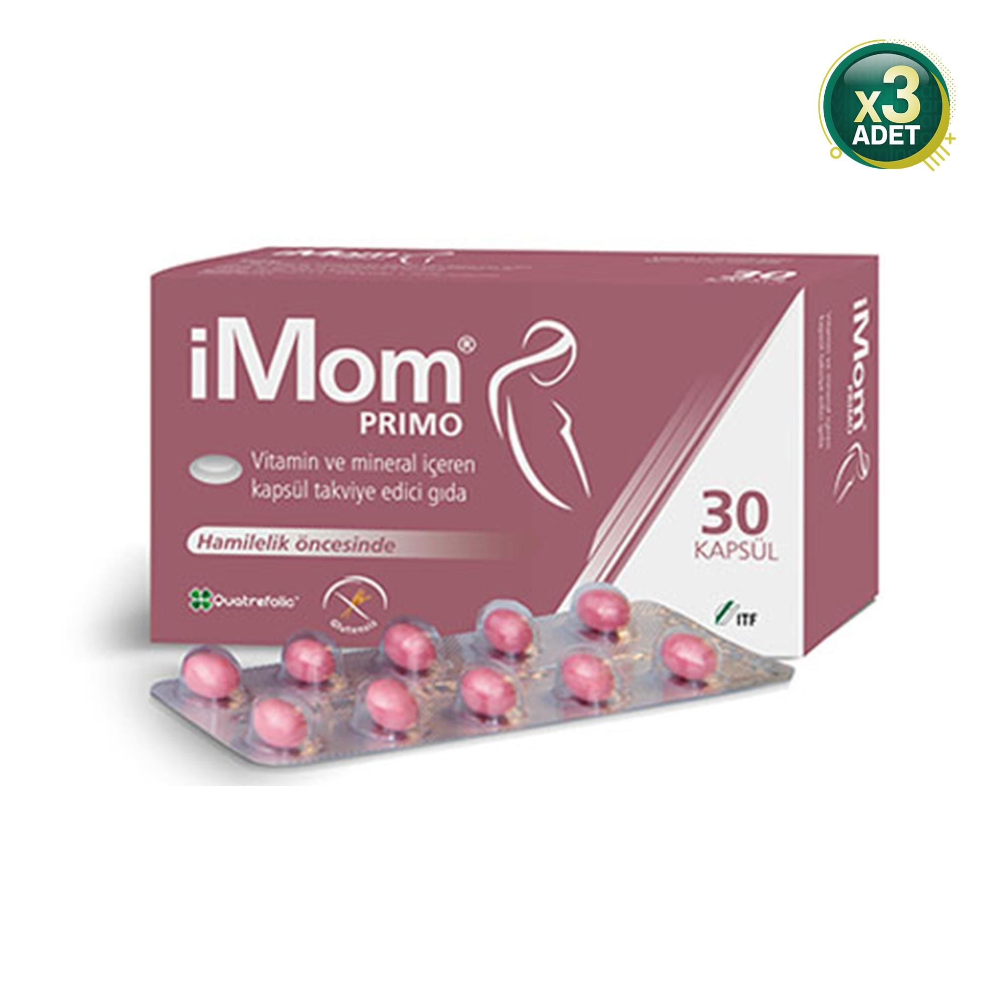 iMom Primo 30 Kapsül 3 Adet