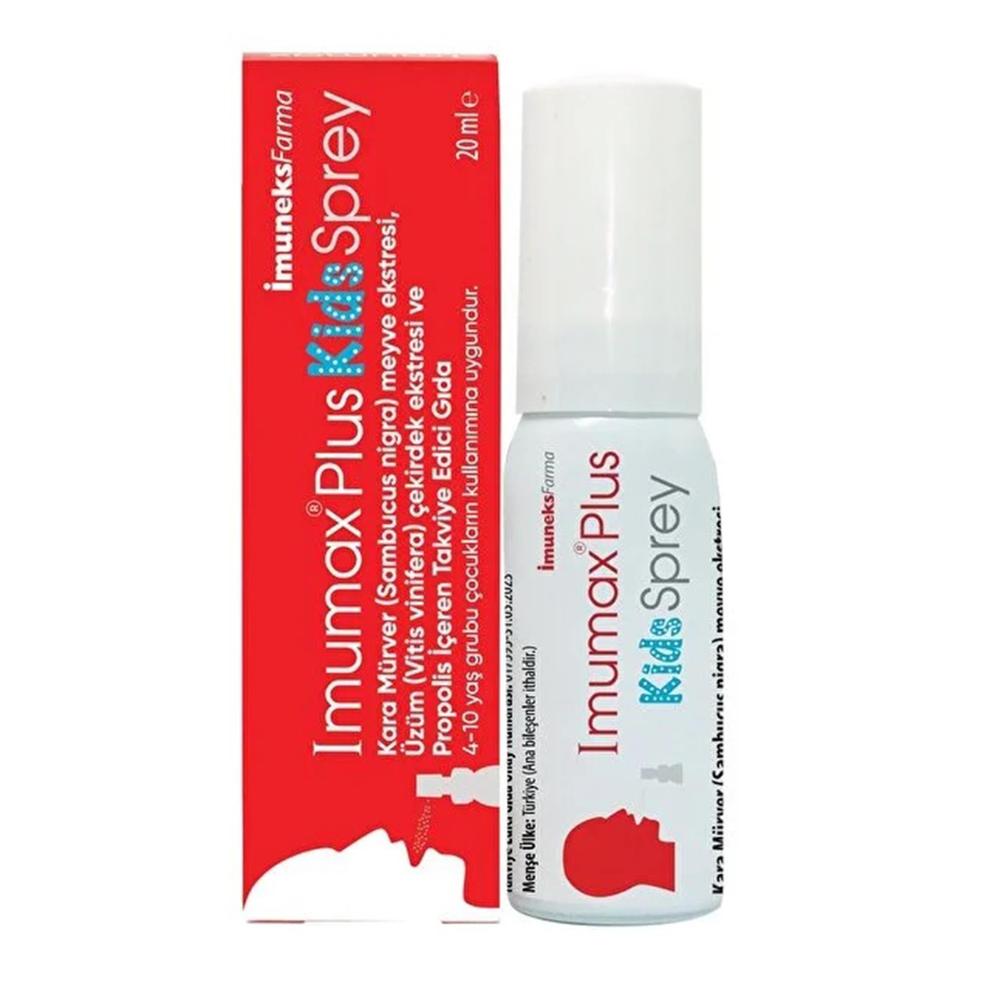 Imuneks Imumax Plus Kids Boğaz Spreyi 20 ml