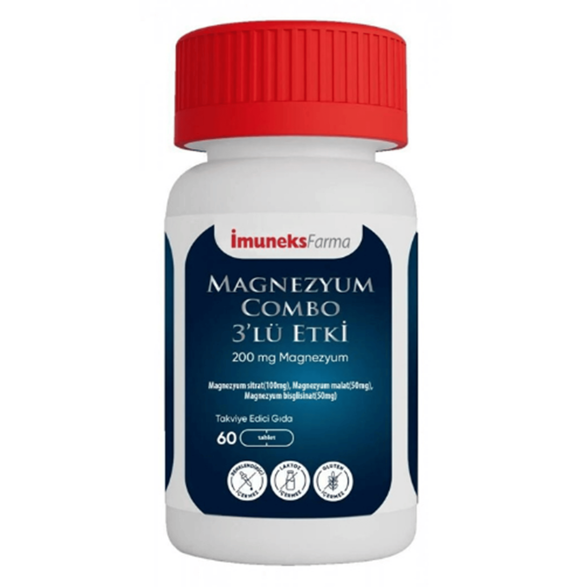 Imuneks Magnezyum Combo 60 Tablet