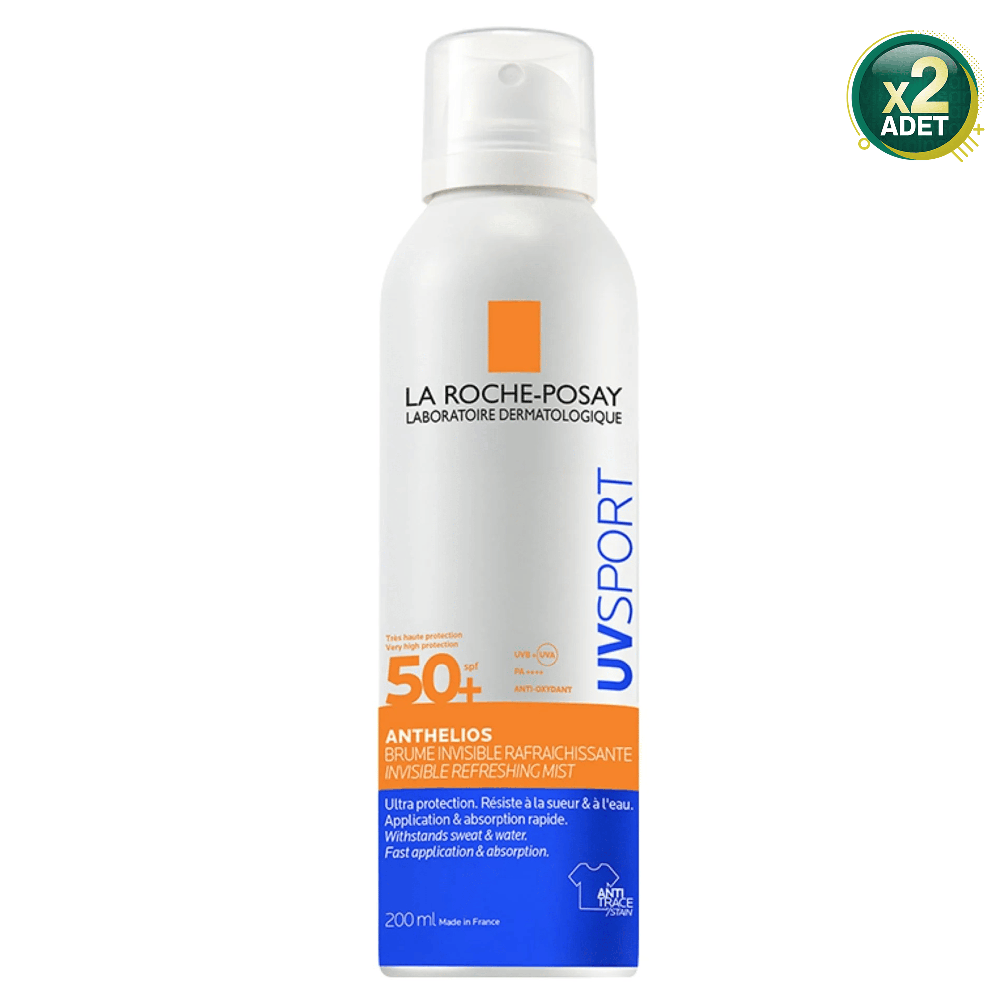 La Roche Posay Anthelios Uv Air Sport Sprey SPF50+ 200 ml 2 Adet