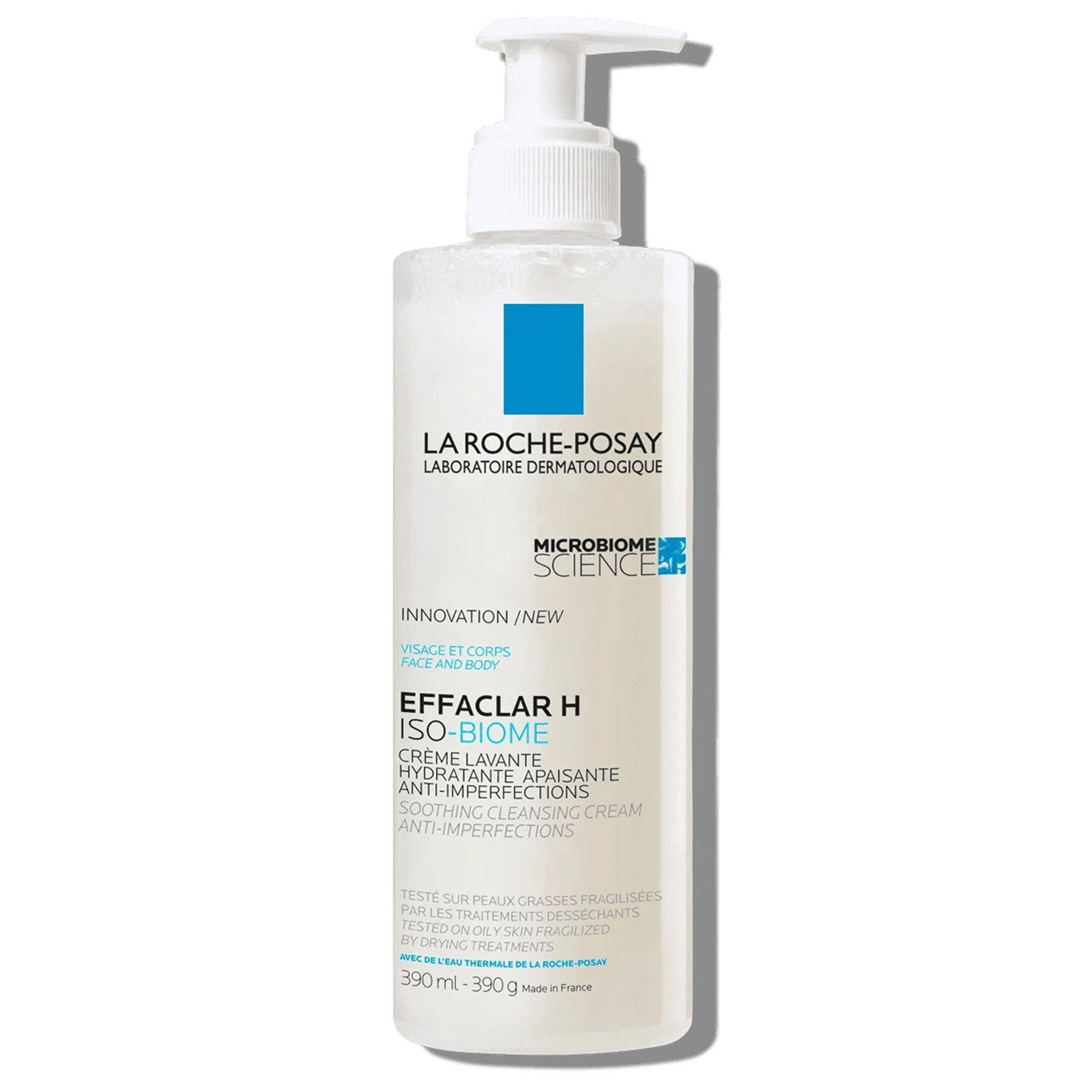La Roche-Posay Effaclar H Iso Biome Lavant 390 ml Yüz Temizleme Kremi