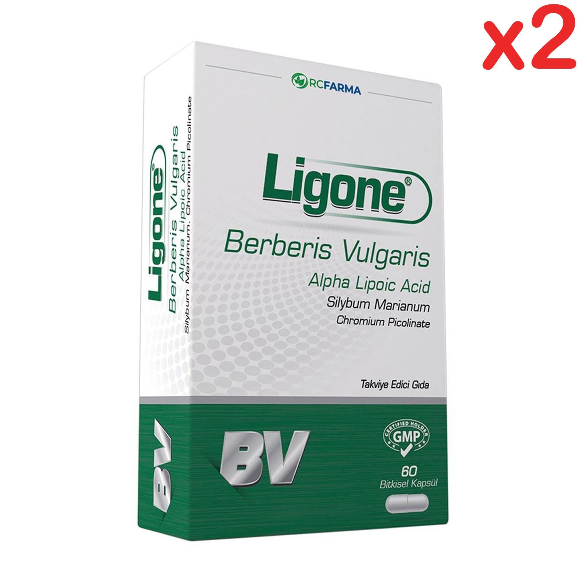 Ligone Berberis Vulgaris 60 Kapsül 2 Adet