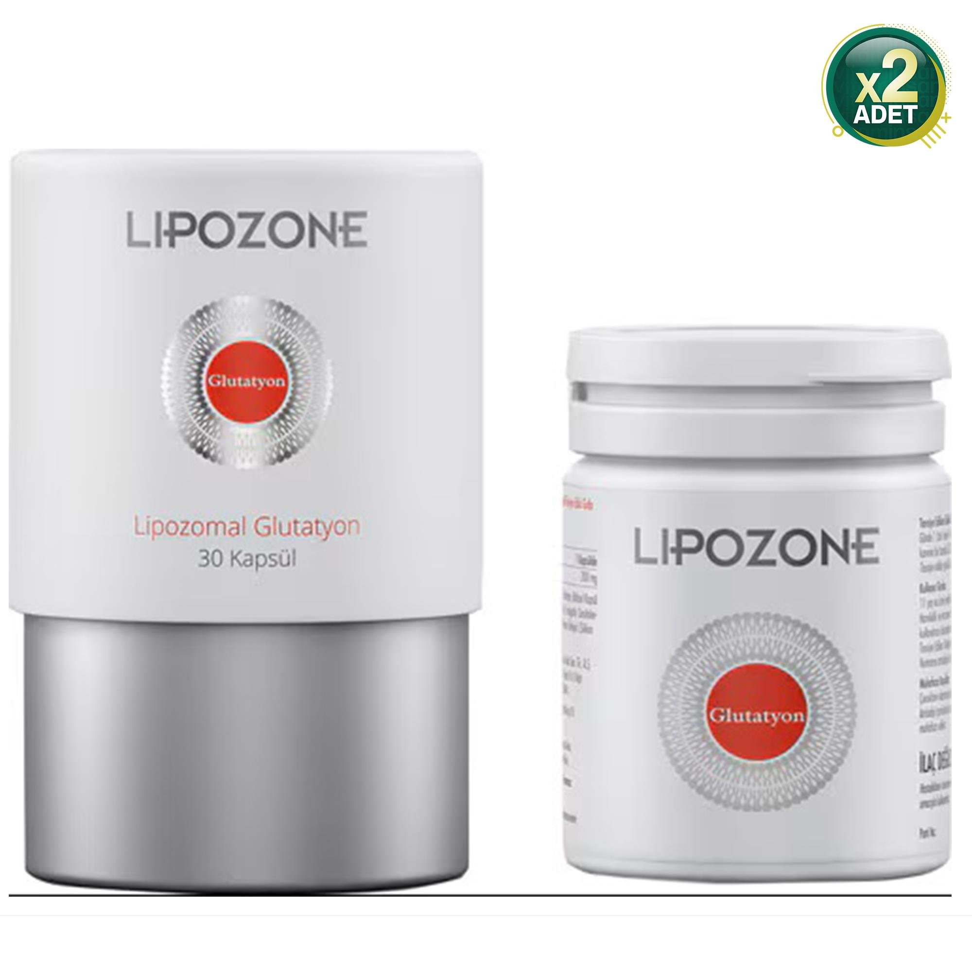 Lipozone Lipozomal Glutatyon 200 Mg 30 Kapsül 2 Adet