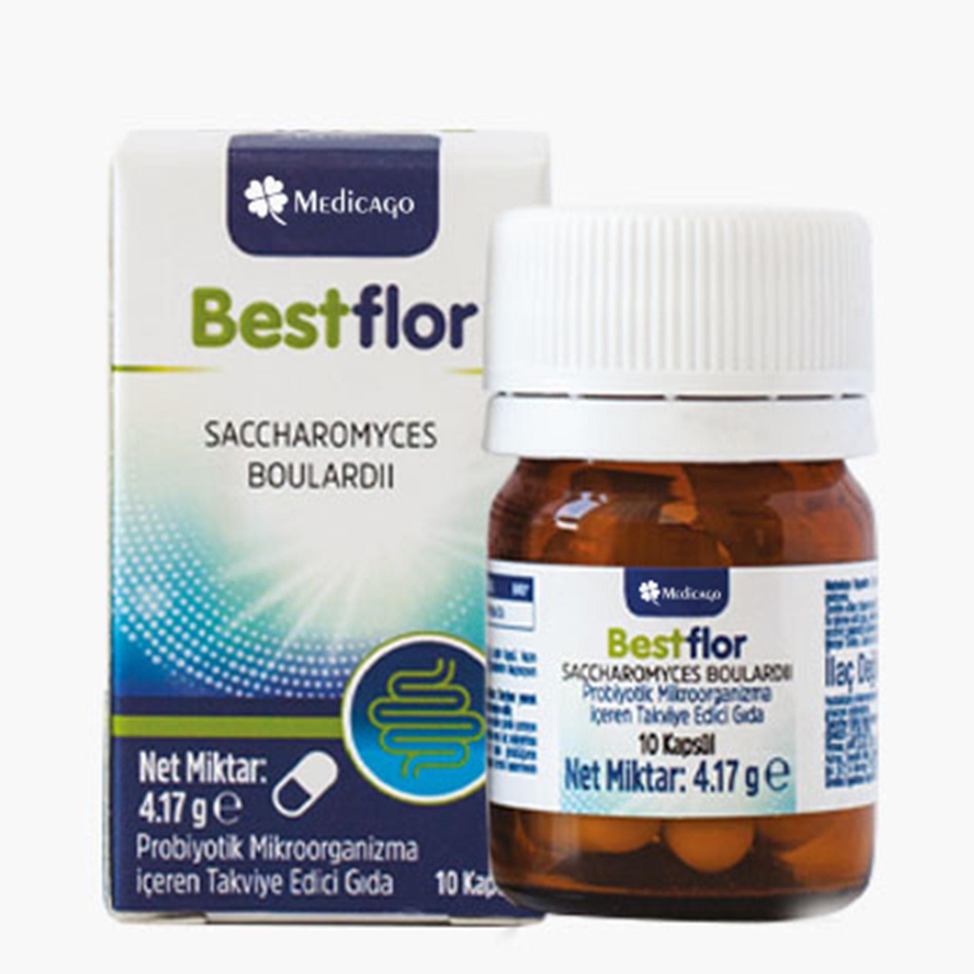 Medicago Bestflor Probiotic 10 Kapsül