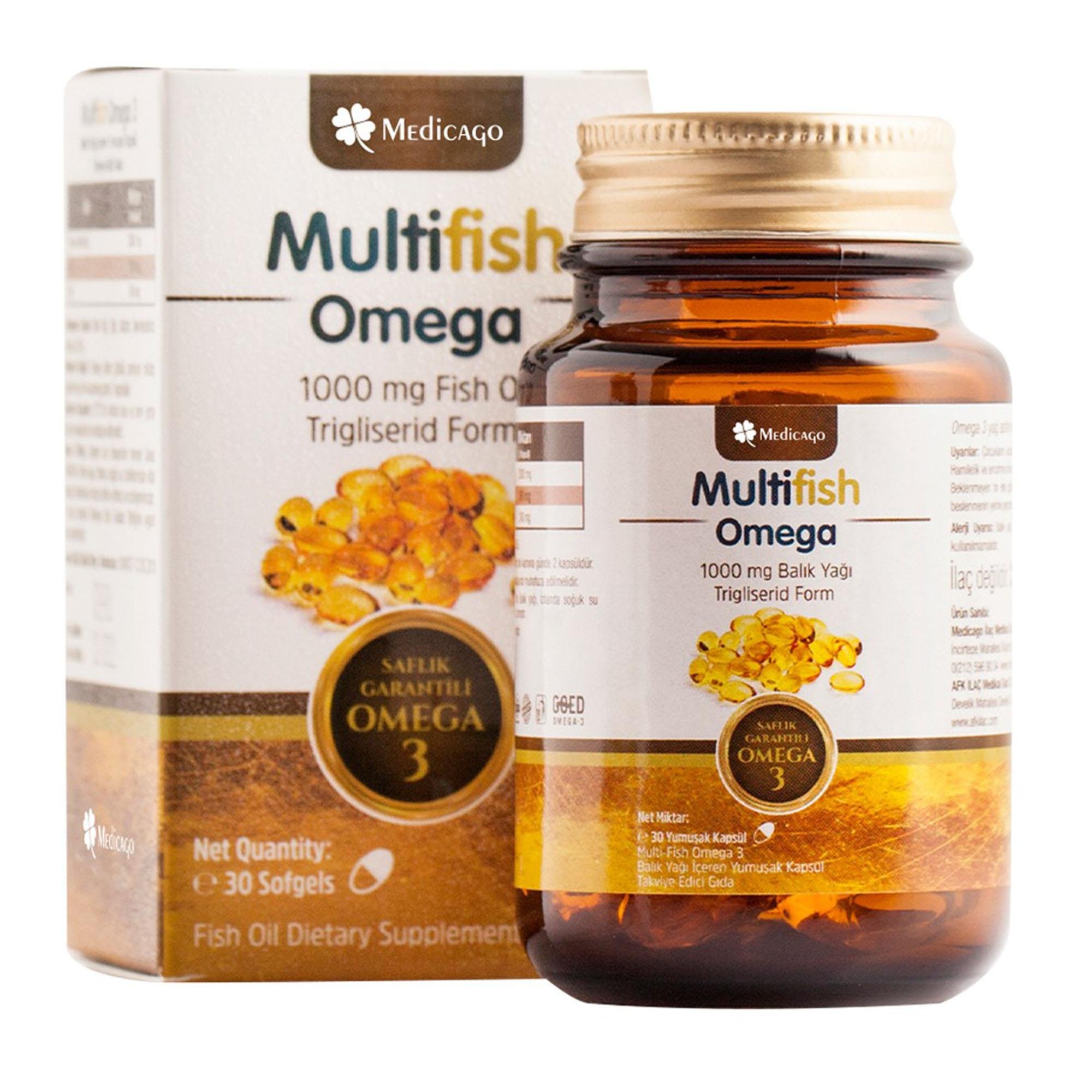 Medicago Multifish Omega 30 Kapsül