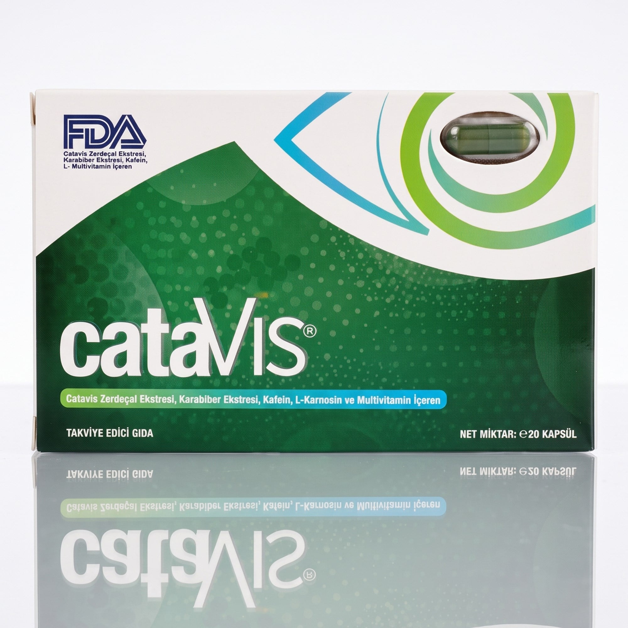 Medizane CataVIS L-Carnosine 20 Kapsül