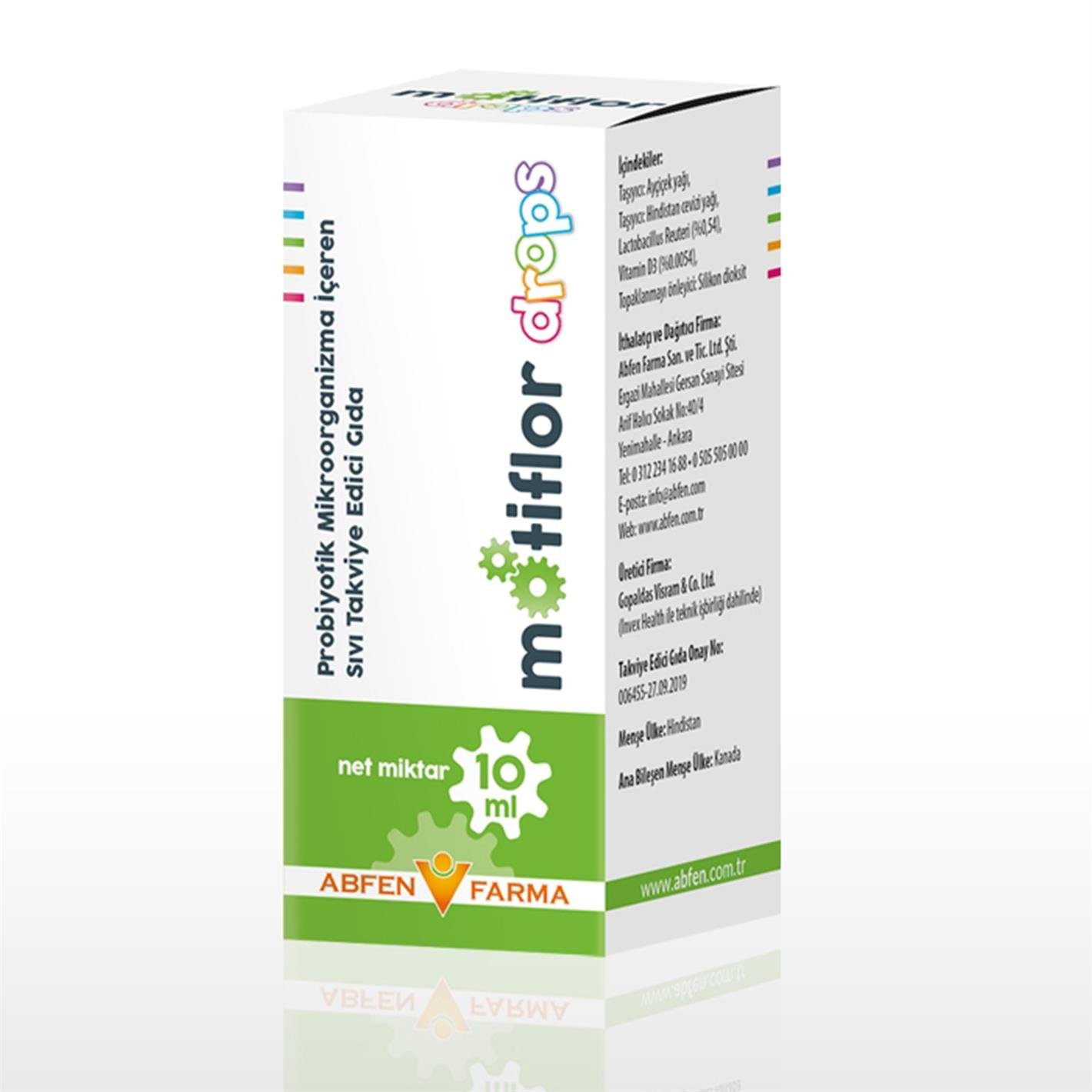 Motiflor Drops Probiyotik Damla 10ml