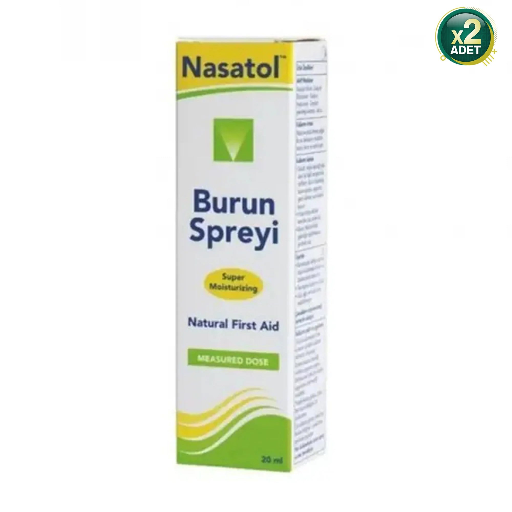 Nasatol Burun Spreyi 20 Ml 2'li Paket