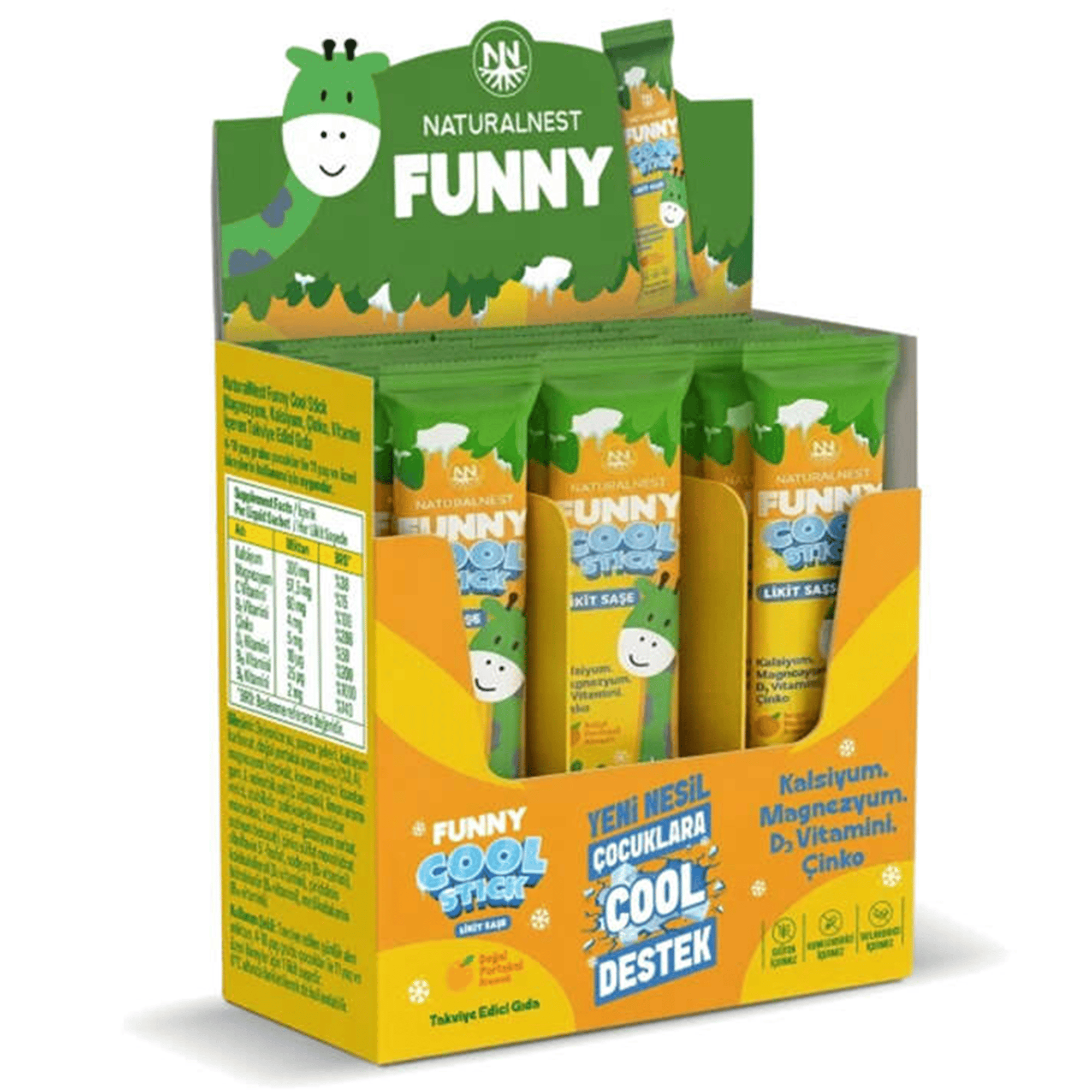 Naturalnest Funny Cool Stick 15 Likit Saşe