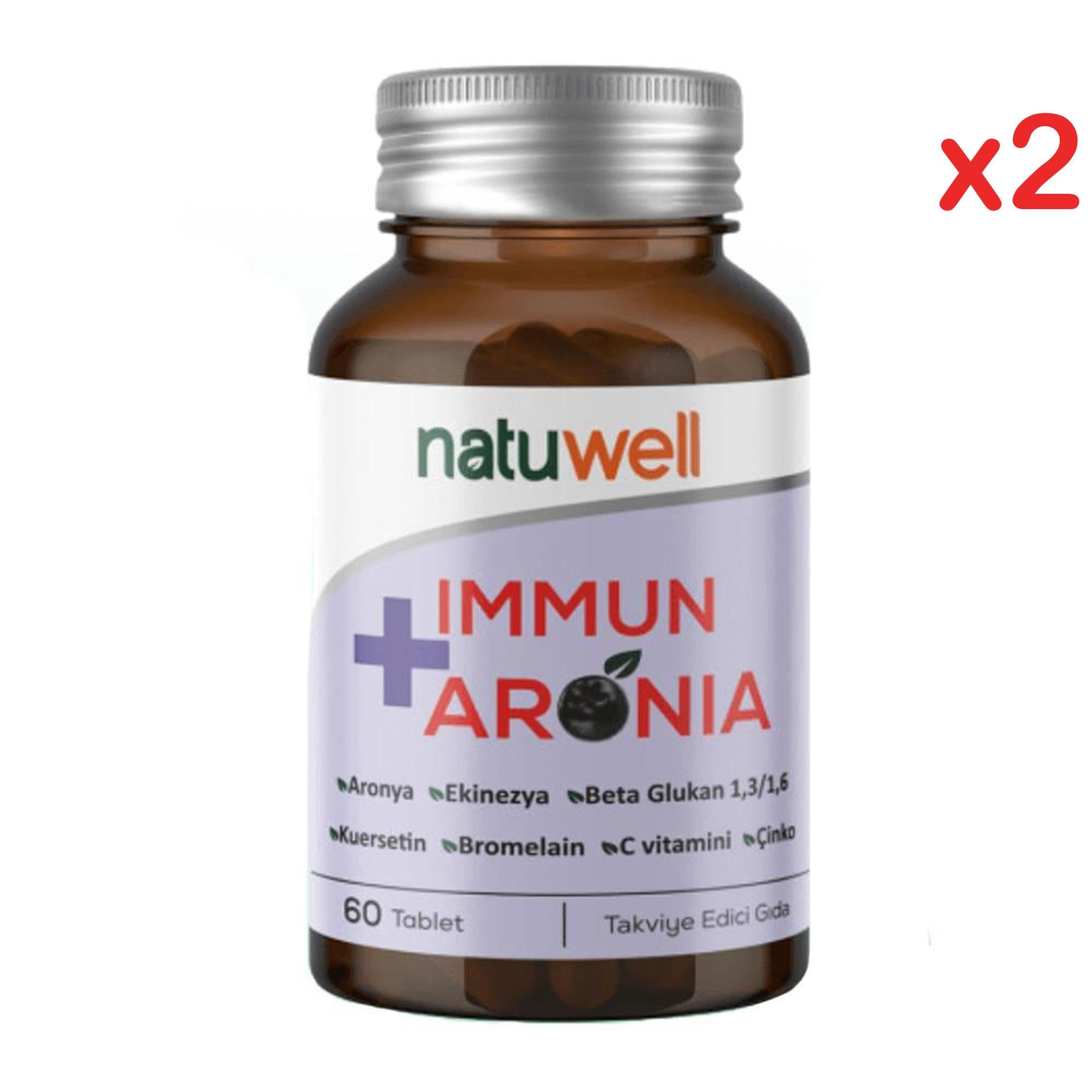Natuwell Immun Aronia 60 Tablet 2 Adet